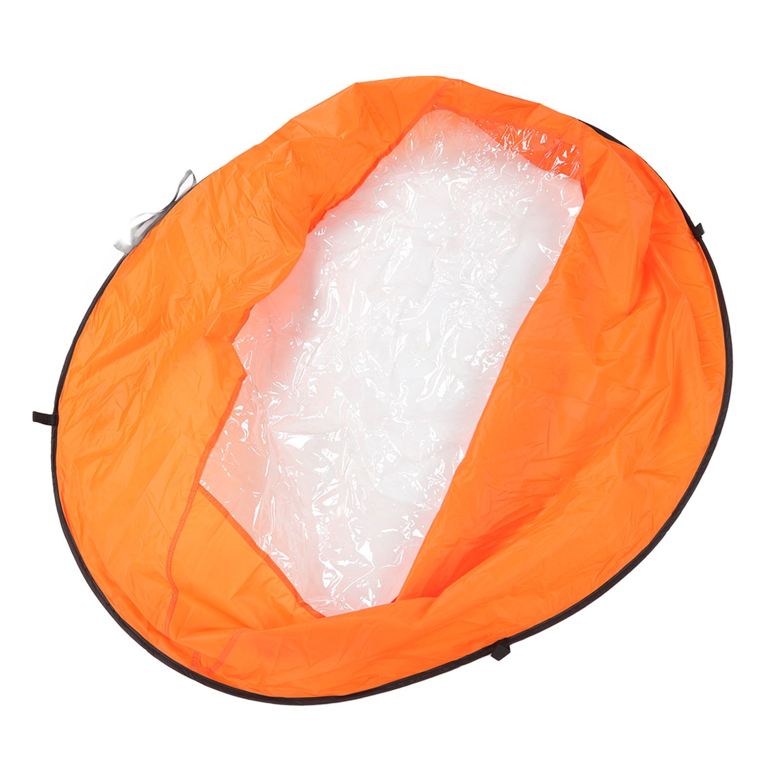Foldable Kayak Boat Wind Sail EVA Reduced UV Radiation Portable Downwind Wind Paddle Sail for Outdoor Sport Orange - Image 7
