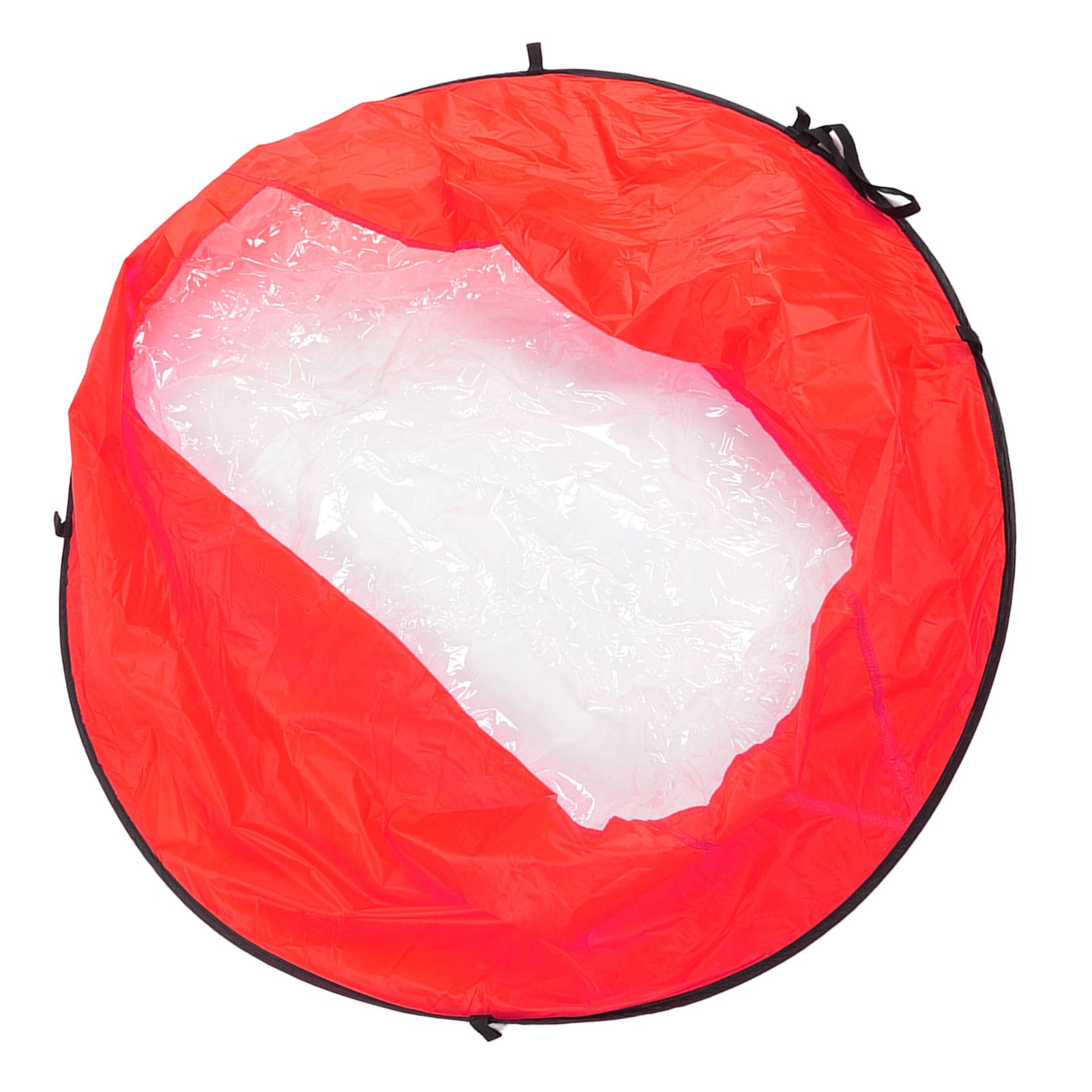 Foldable Kayak Boat Wind Sail EVA Reduced UV Radiation Portable Downwind Wind Paddle Sail for Outdoor Sport Red - Image 2