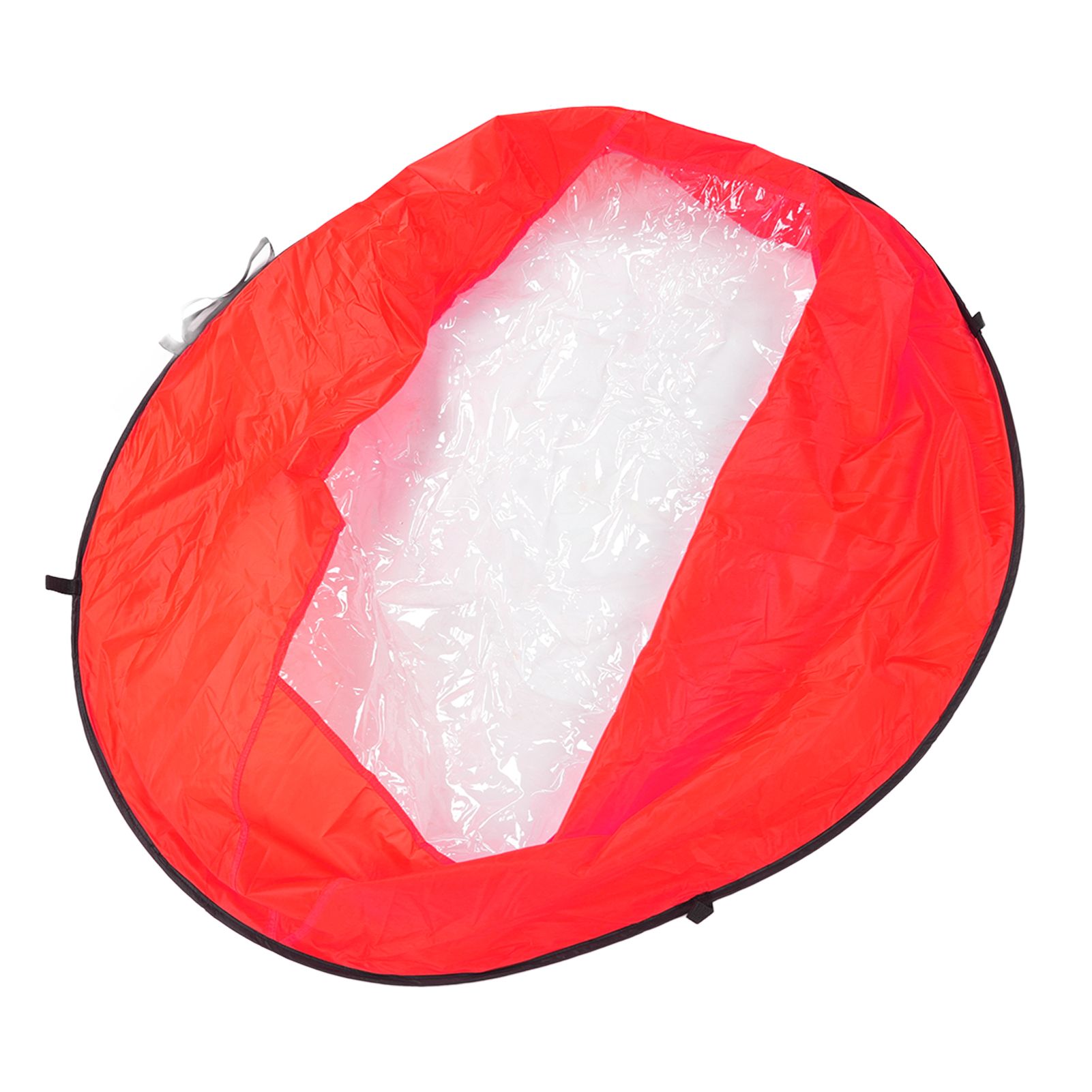 Foldable Kayak Boat Wind Sail EVA Reduced UV Radiation Portable Downwind Wind Paddle Sail for Outdoor Sport Red - Image 4