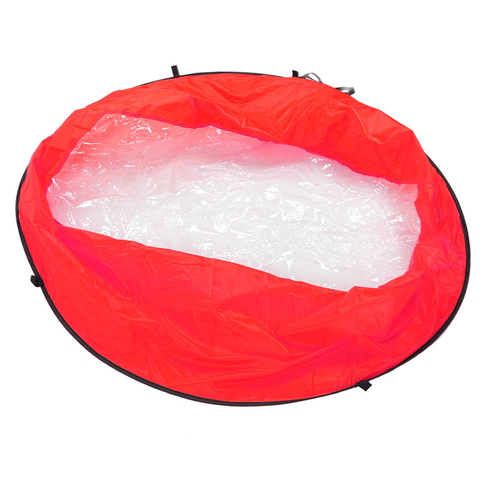 Foldable Kayak Boat Wind Sail EVA Reduced UV Radiation Portable Downwind Wind Paddle Sail for Outdoor Sport Red - Image 5