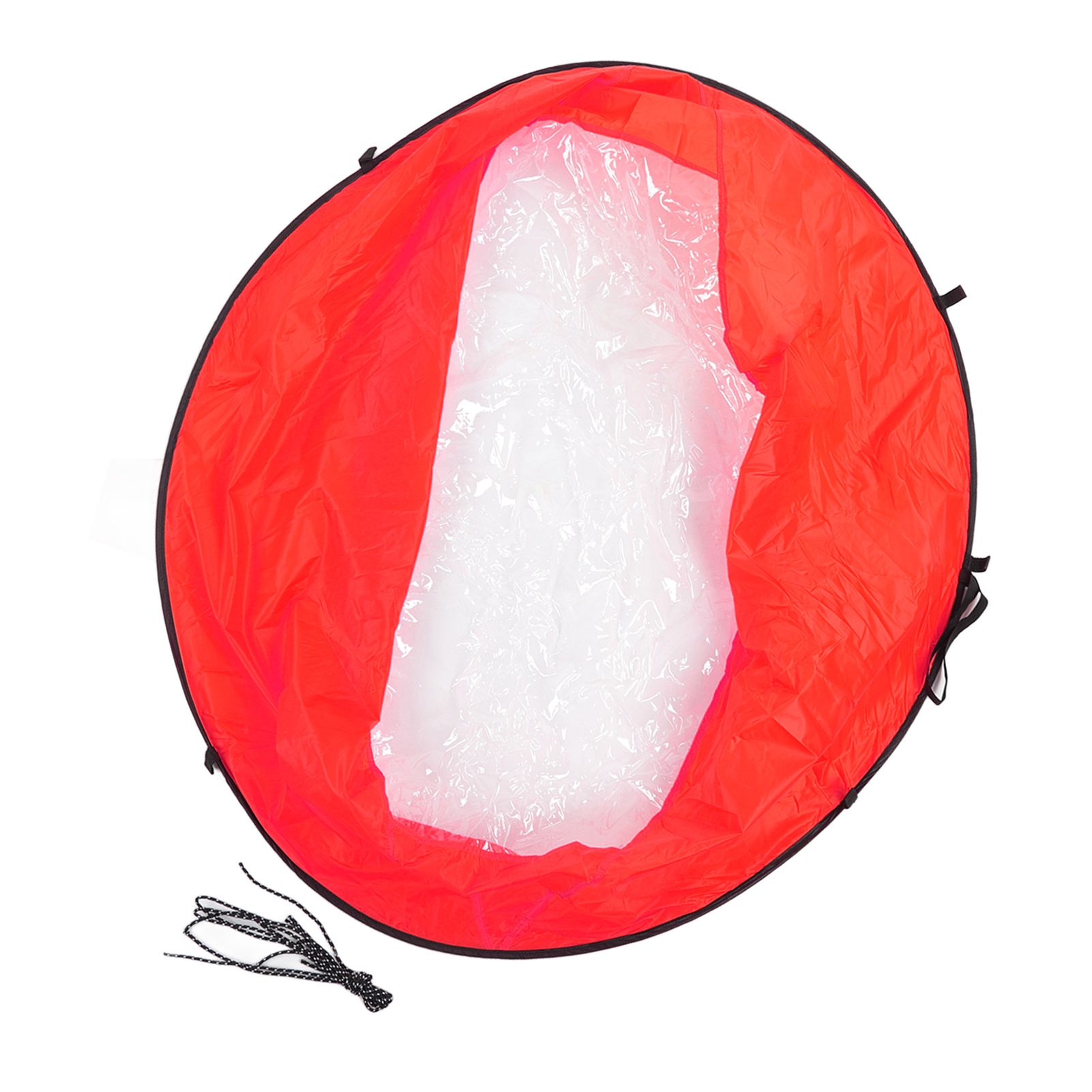 Foldable Kayak Boat Wind Sail EVA Reduced UV Radiation Portable Downwind Wind Paddle Sail for Outdoor Sport Red - Image 6