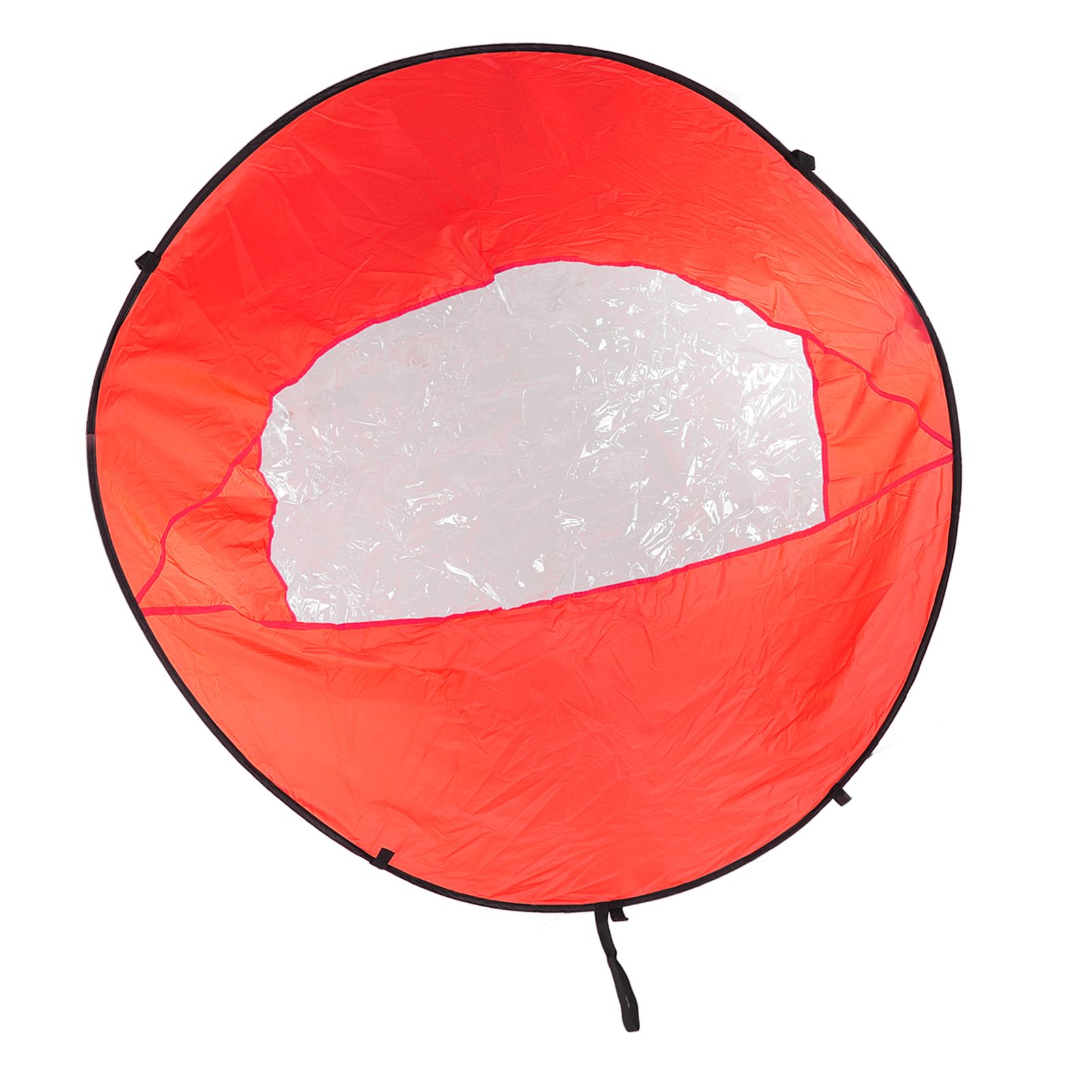 Foldable Kayak Boat Wind Sail EVA Reduced UV Radiation Portable Downwind Wind Paddle Sail for Outdoor Sport Red - Image 7