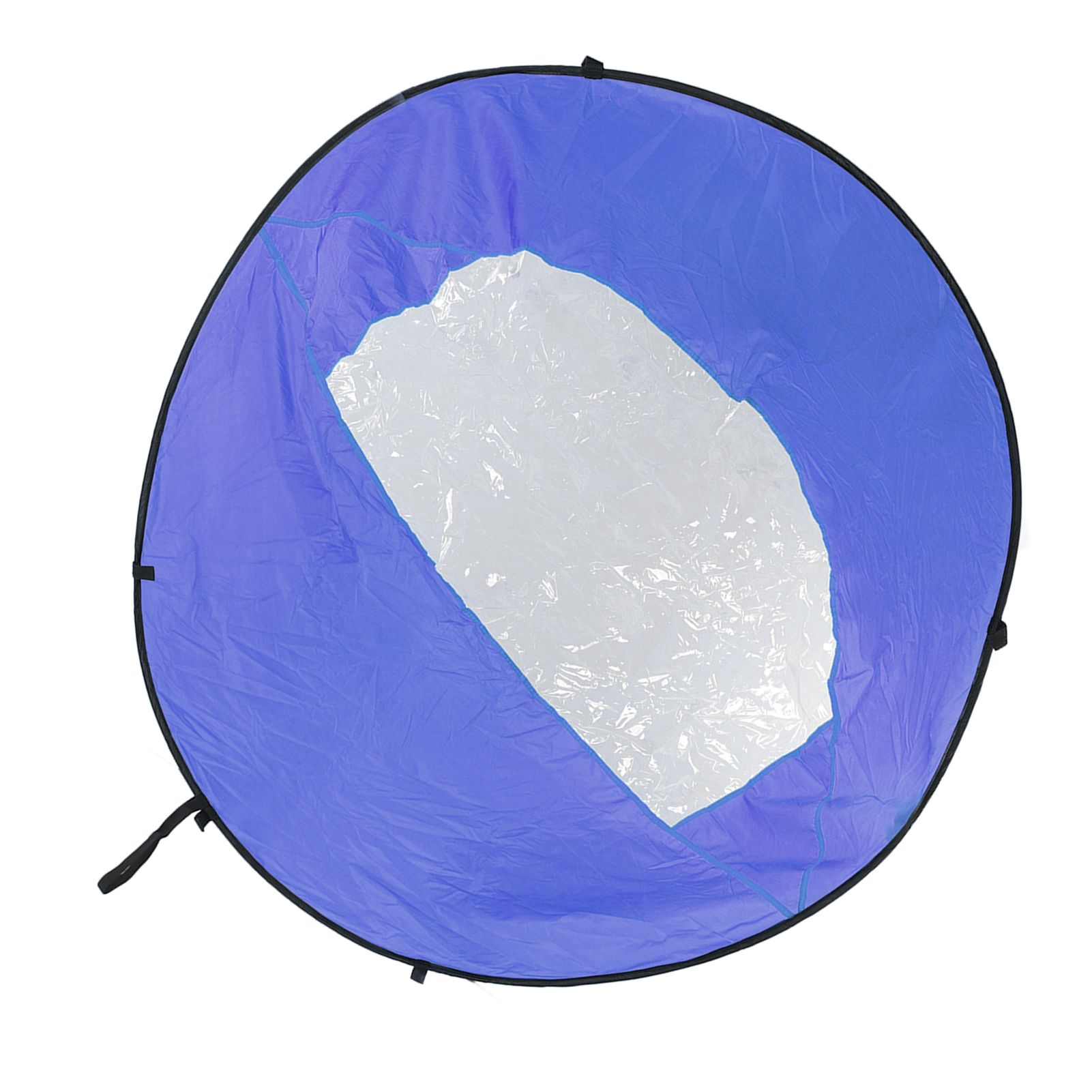 Foldable Kayak Boat Wind Sail EVA Reduced UV Radiation Portable Downwind Wind Paddle Sail for Outdoor Sport Blue - Image 6