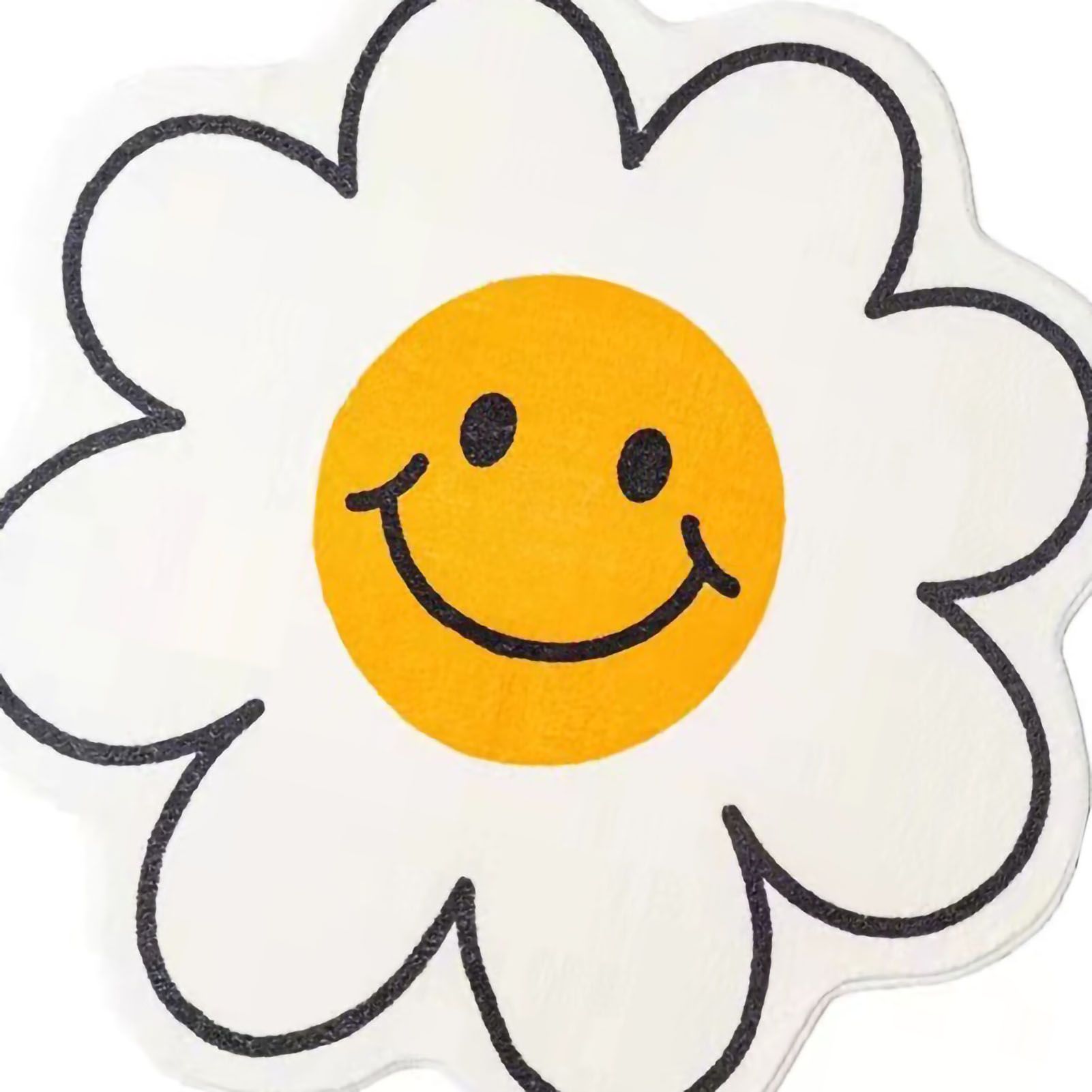 Cute Flower Rug Cartoon Pattern Home Bedroom Bedside Rug Non Slip Water Absorption Floor Mat 001 80cm / 31.5in - Image 3