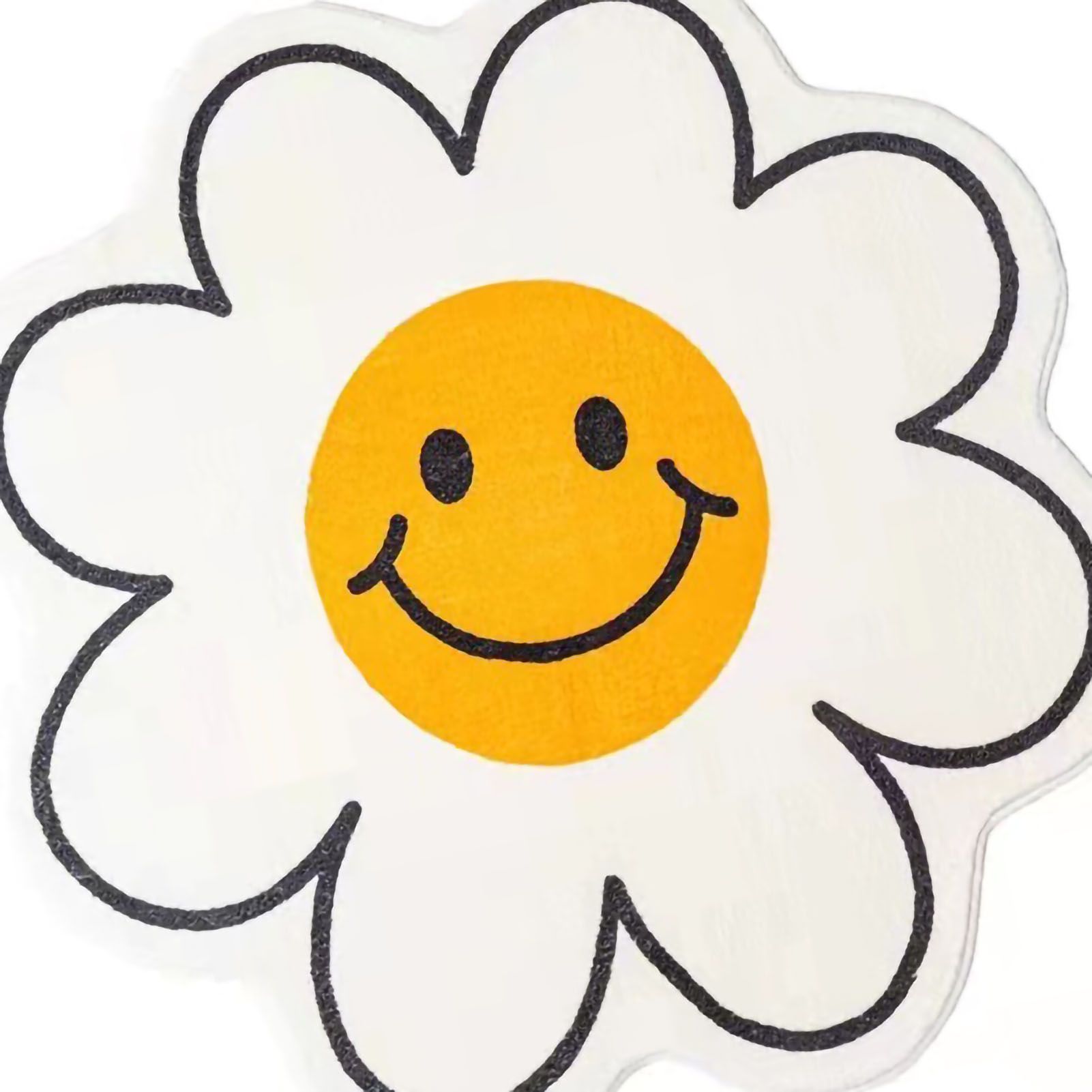 Cute Flower Rug Cartoon Pattern Home Bedroom Bedside Rug Non Slip Water Absorption Floor Mat 001 80cm / 31.5in - Image 4