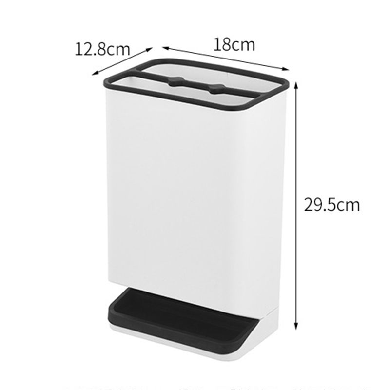 Umbrella Stand Removable Water Tray Convenient Umbrella Storage Rack for Hotel Lobby Black - Image 2
