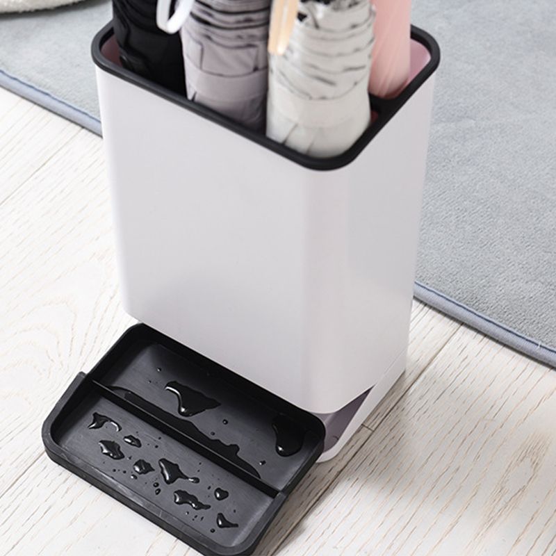 Umbrella Stand Removable Water Tray Convenient Umbrella Storage Rack for Hotel Lobby Black - Image 5
