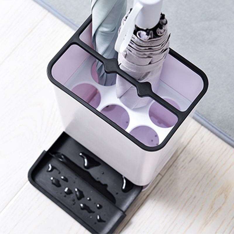 Umbrella Stand Removable Water Tray Convenient Umbrella Storage Rack for Hotel Lobby Black - Image 7