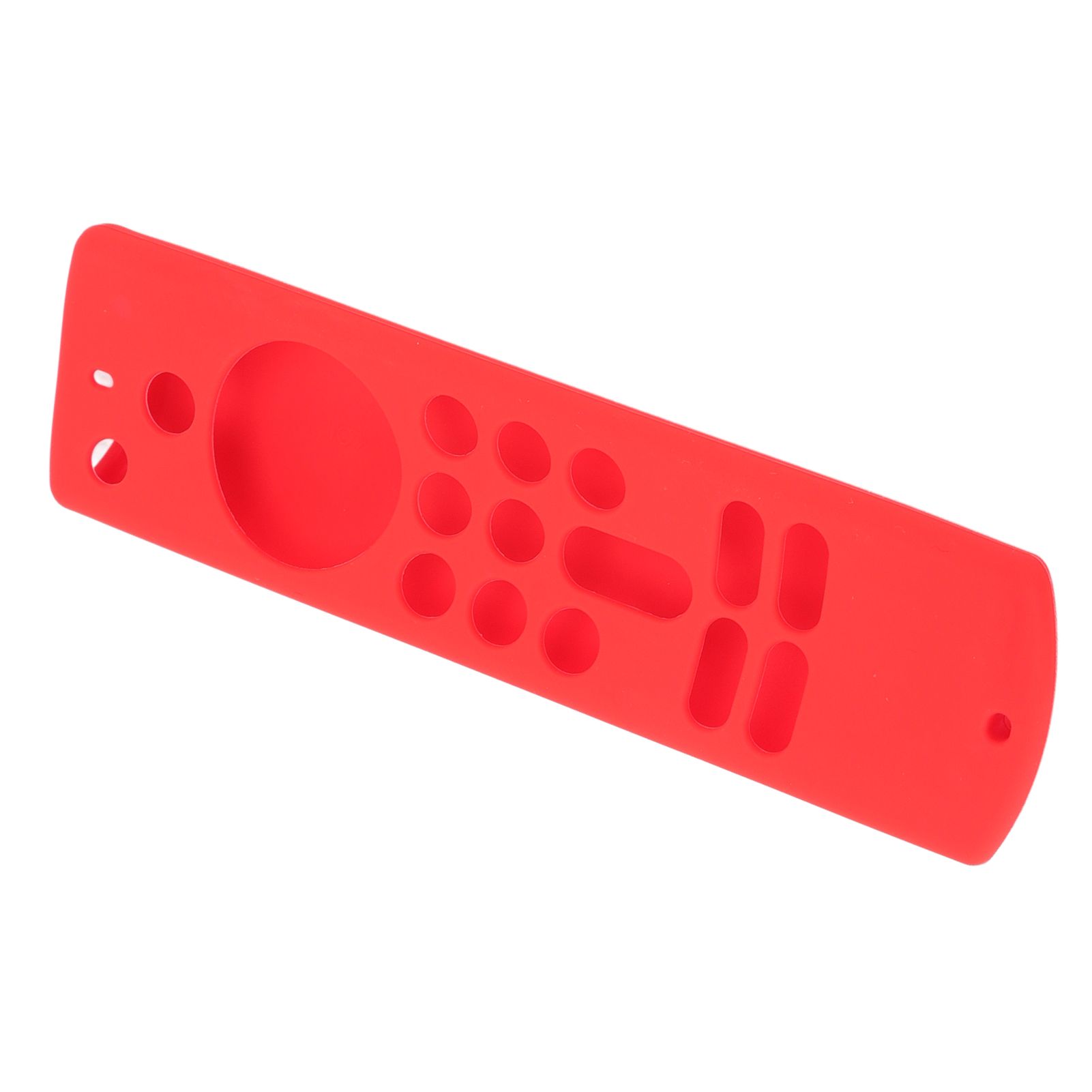 Remote Control Silicone Cover for Fire TV Stick Anti Slip Silicone Protective Case with Lanyard 3rd Gen Red - Image 2