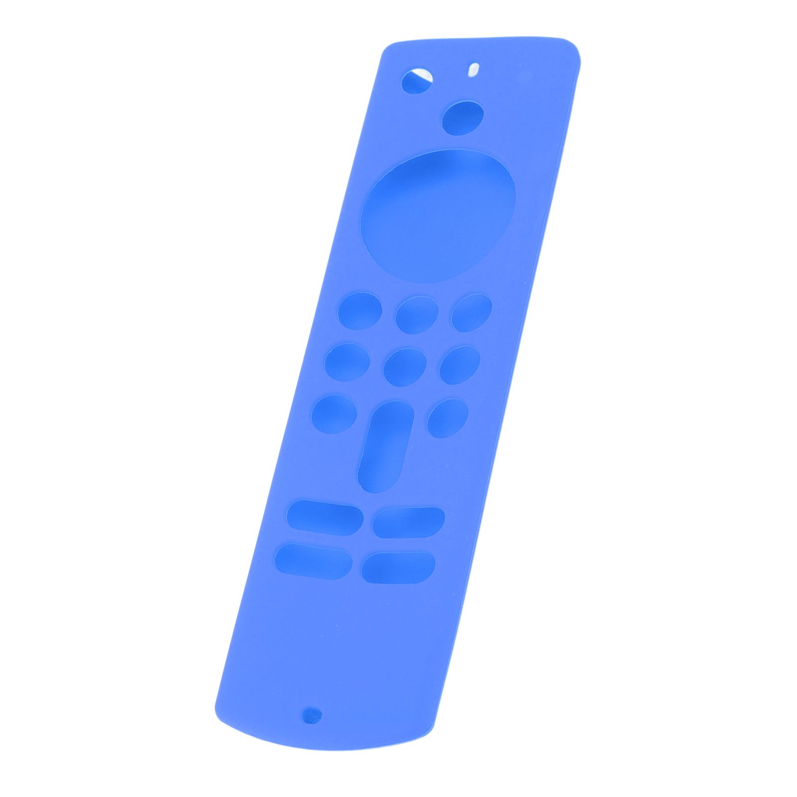 Remote Control Silicone Cover for Fire TV Stick Anti Slip Silicone Protective Case with Lanyard 3rd Gen Blue - Image 2