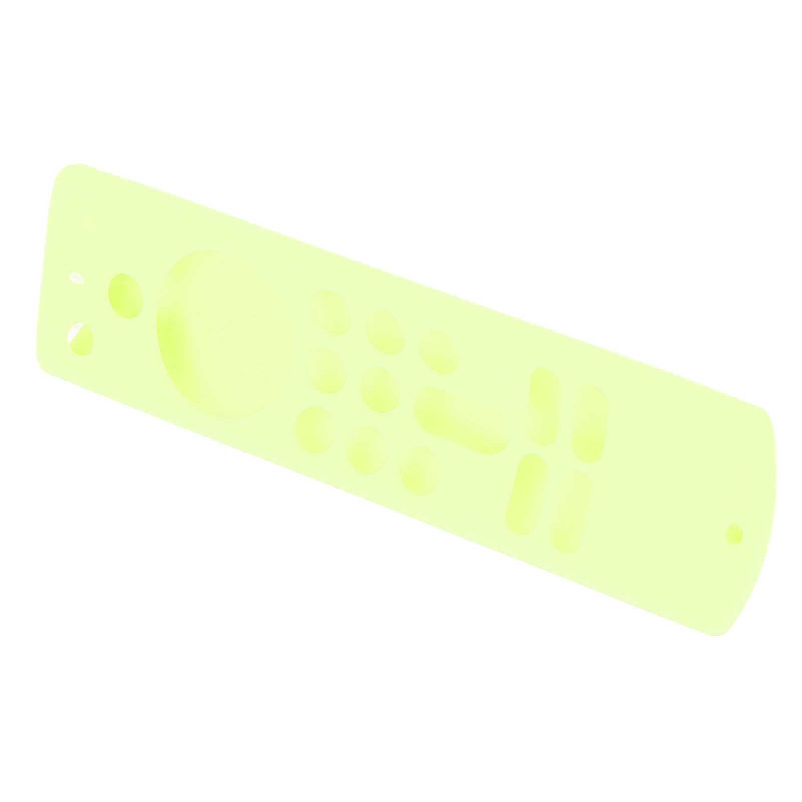 Remote Control Silicone Cover for Fire TV Stick Anti Slip Silicone Protective Case with Lanyard 3rd Gen Fluorescent Green - Image 2