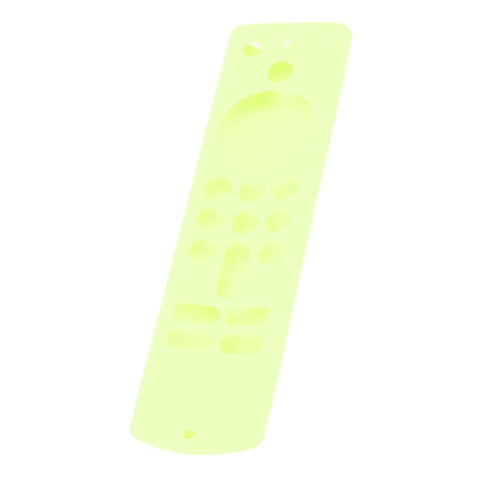 Remote Control Silicone Cover for Fire TV Stick Anti Slip Silicone Protective Case with Lanyard 3rd Gen Fluorescent Green - Image 3