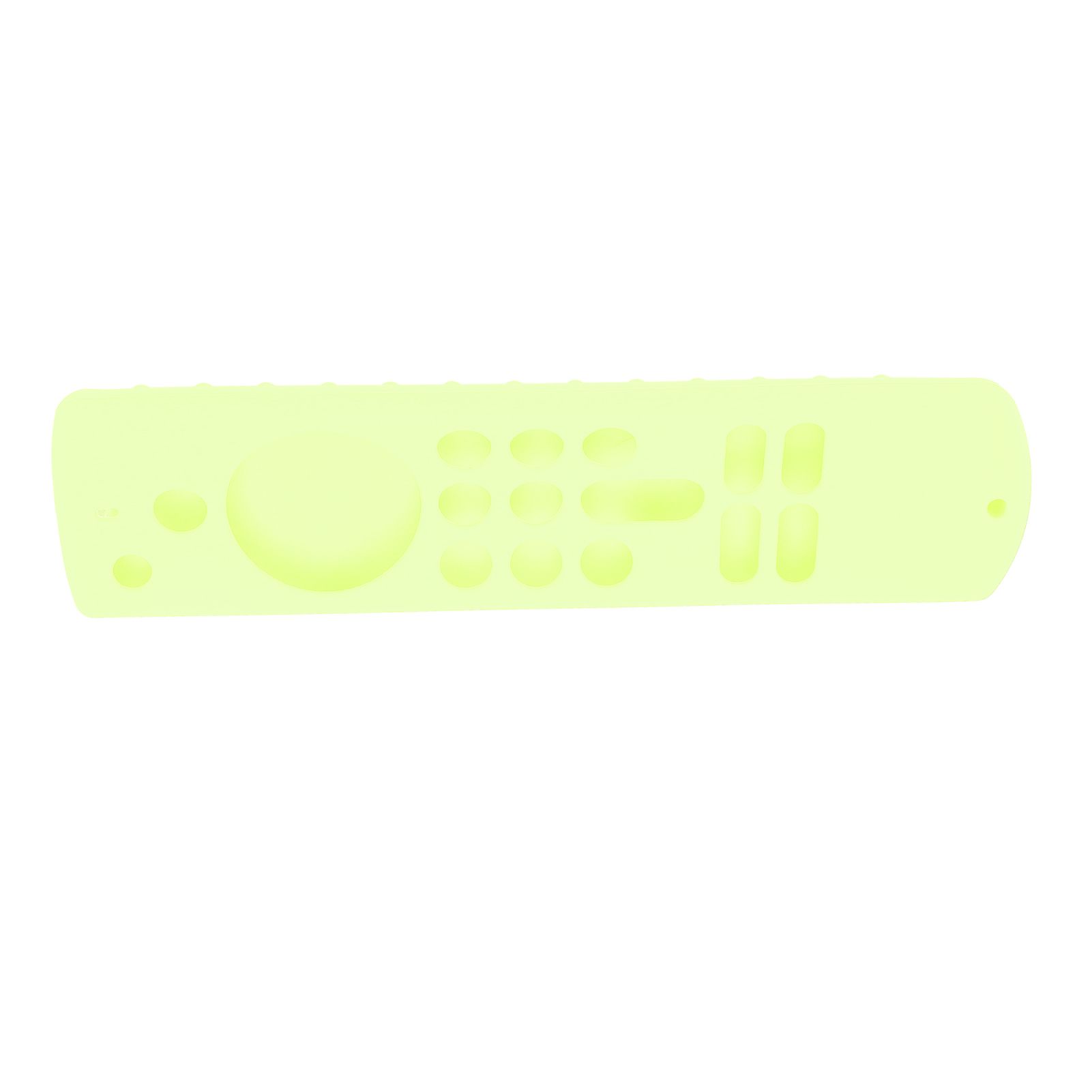 Remote Control Silicone Cover for Fire TV Stick Anti Slip Silicone Protective Case with Lanyard 3rd Gen Fluorescent Green - Image 4
