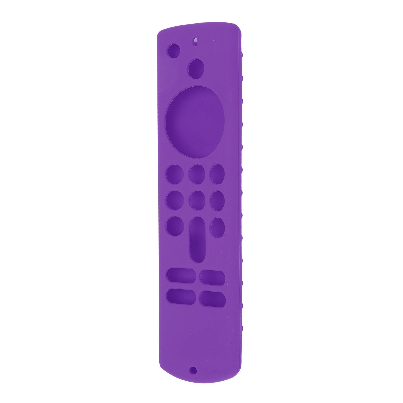 Remote Control Silicone Cover for Fire TV Stick Anti Slip Silicone Protective Case with Lanyard 3rd Gen Purple - Image 2