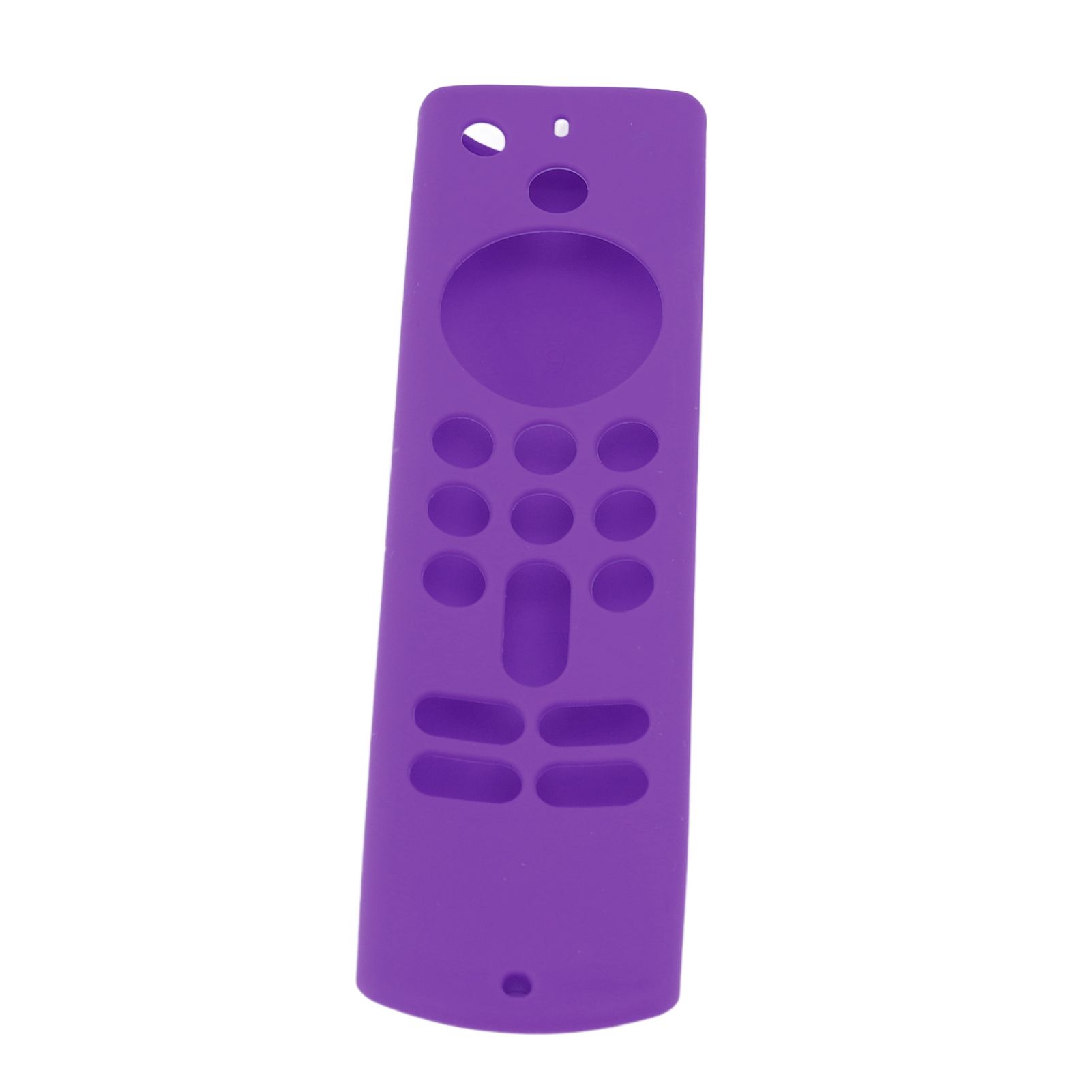 Remote Control Silicone Cover for Fire TV Stick Anti Slip Silicone Protective Case with Lanyard 3rd Gen Purple - Image 4