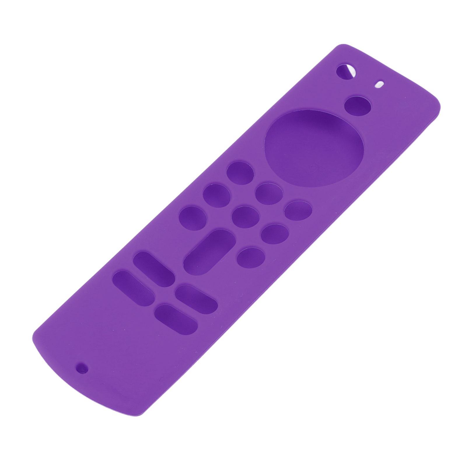 Remote Control Silicone Cover for Fire TV Stick Anti Slip Silicone Protective Case with Lanyard 3rd Gen Purple - Image 5