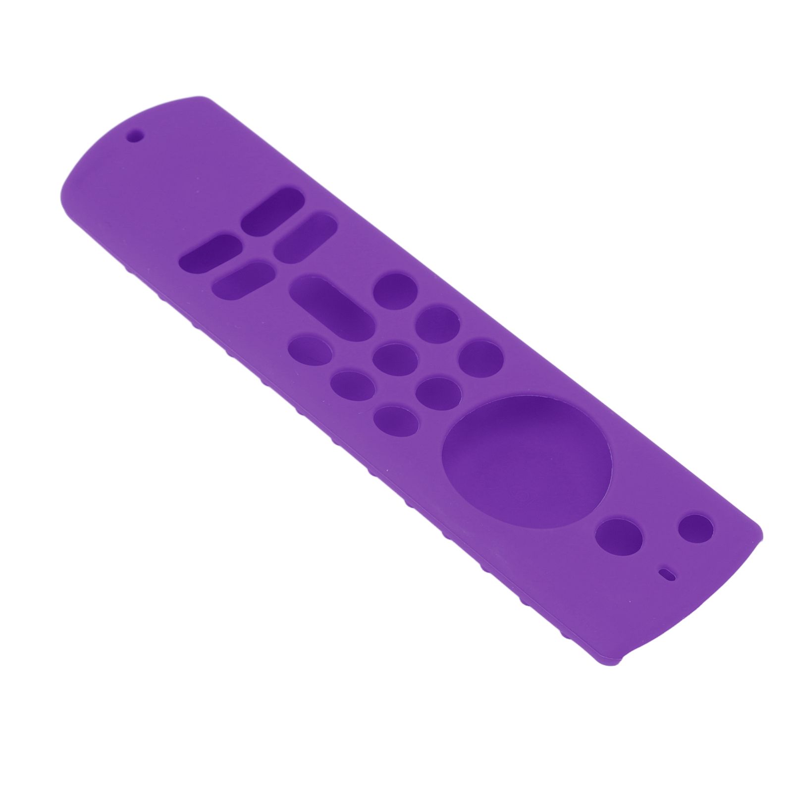 Remote Control Silicone Cover for Fire TV Stick Anti Slip Silicone Protective Case with Lanyard 3rd Gen Purple - Image 7