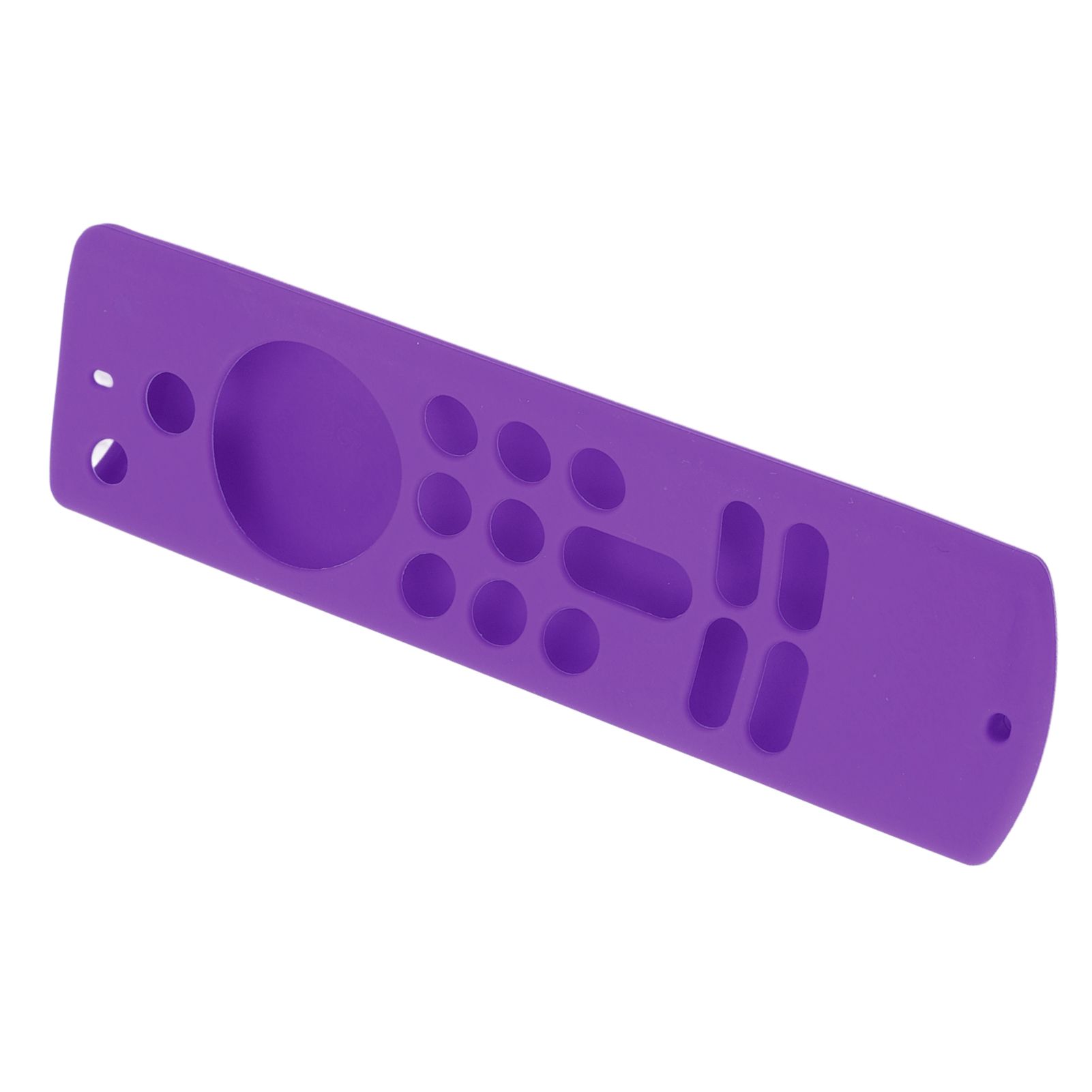 Remote Control Silicone Cover for Fire TV Stick Anti Slip Silicone Protective Case with Lanyard 3rd Gen Purple - Image 8