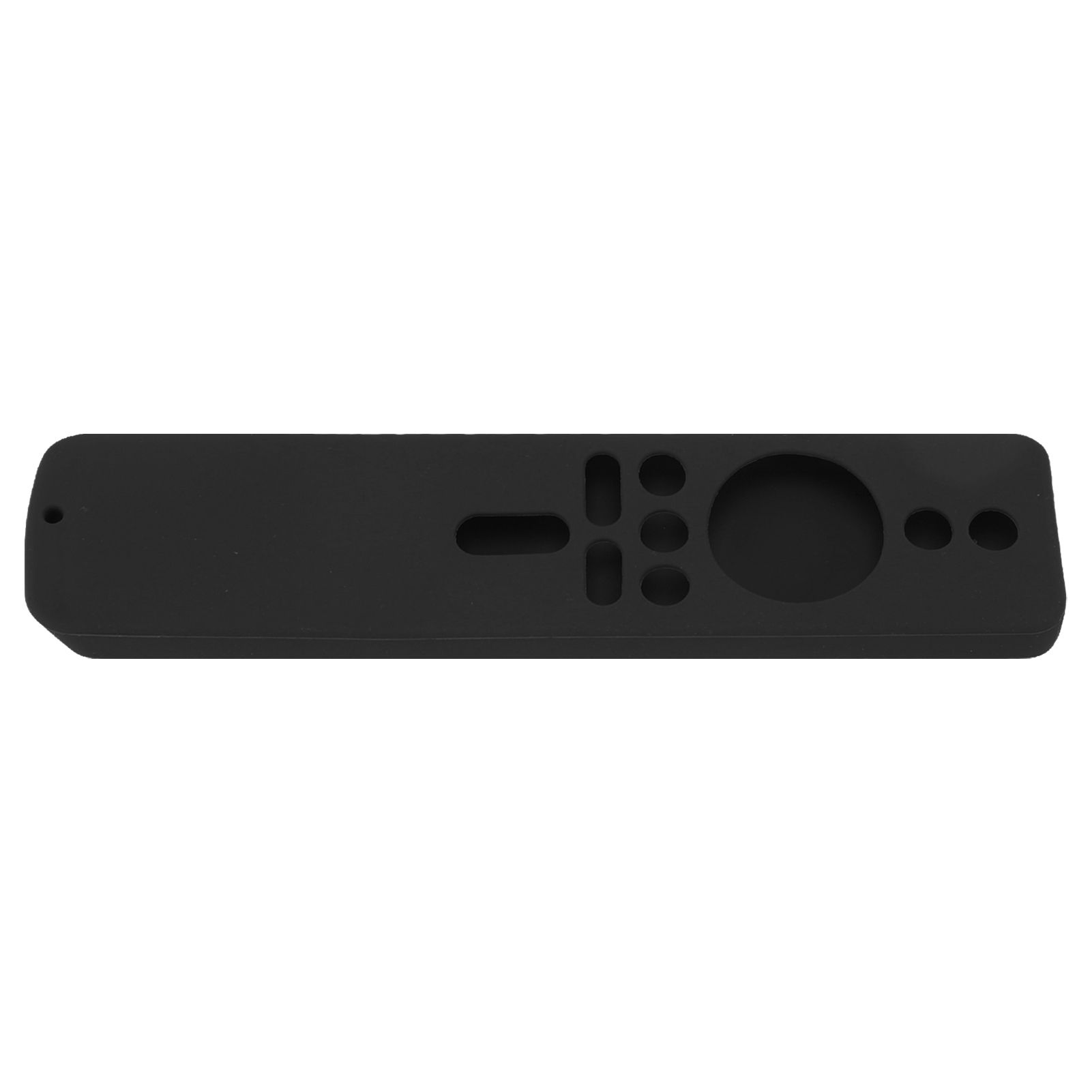 Silicone Protective Cover for Xiaomi TV Stick 4K Anti Slip Remote Control Case with Lanyard Black - Image 3
