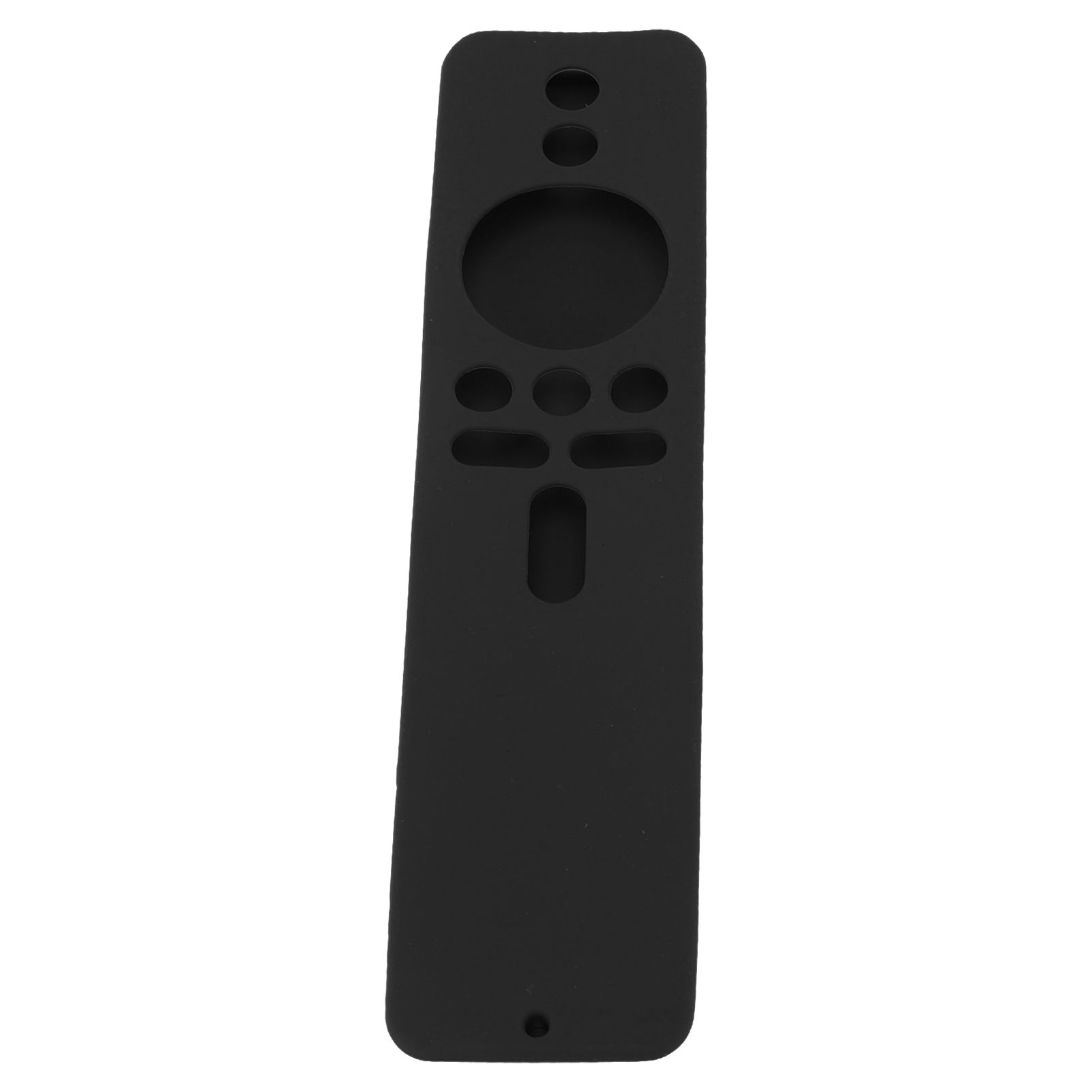 Silicone Protective Cover for Xiaomi TV Stick 4K Anti Slip Remote Control Case with Lanyard Black - Image 5