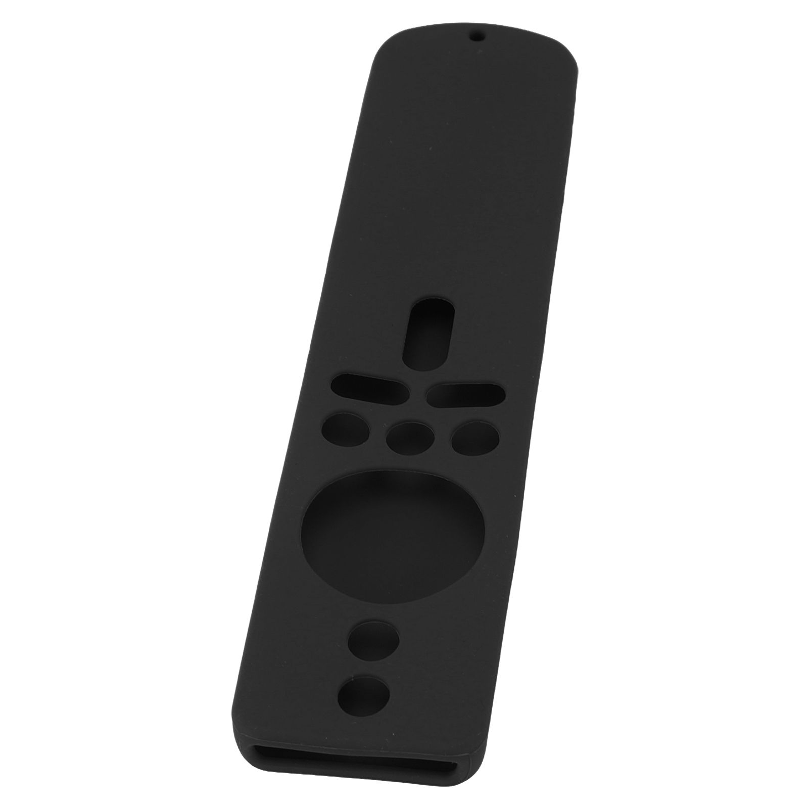 Silicone Protective Cover for Xiaomi TV Stick 4K Anti Slip Remote Control Case with Lanyard Black - Image 6