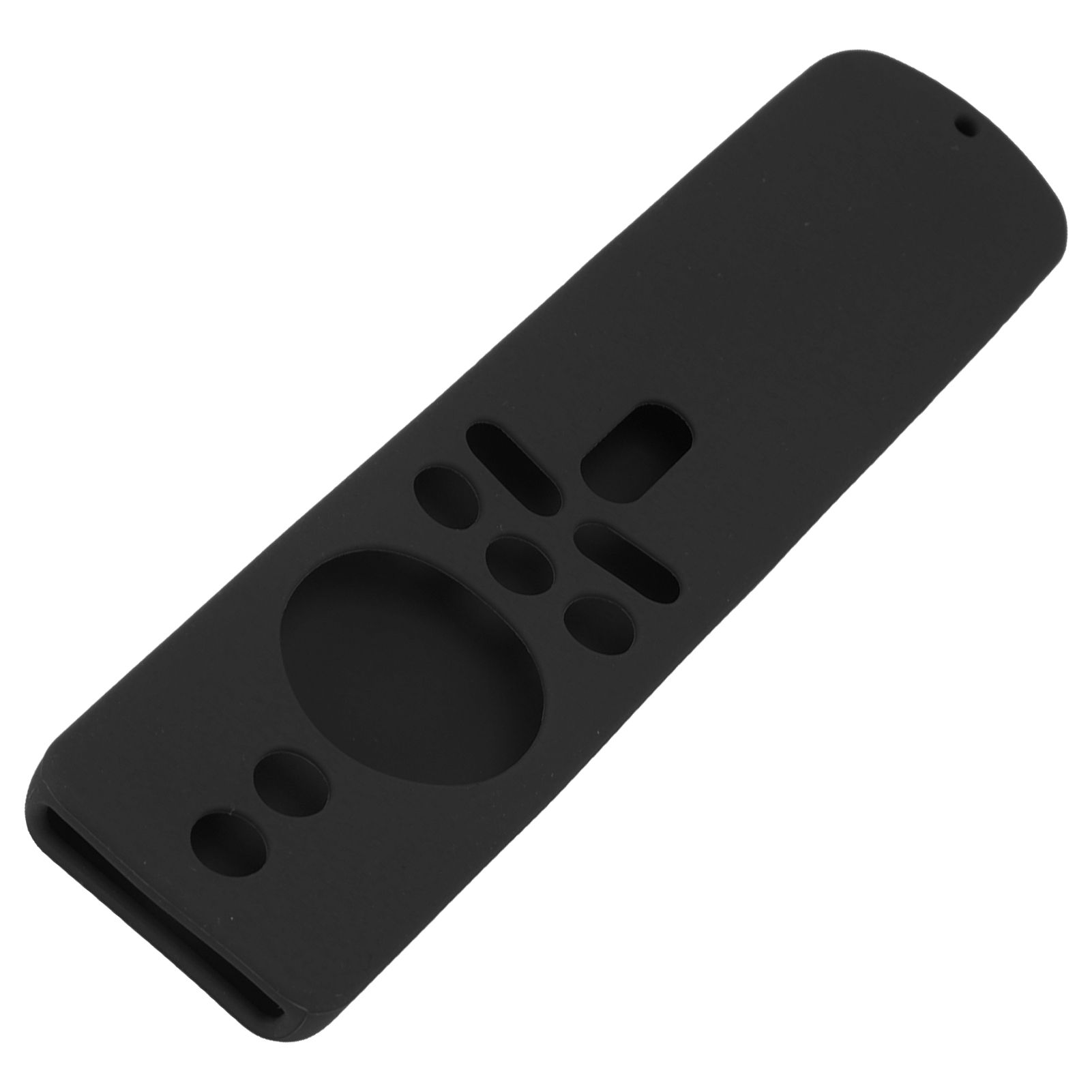 Silicone Protective Cover for Xiaomi TV Stick 4K Anti Slip Remote Control Case with Lanyard Black - Image 8
