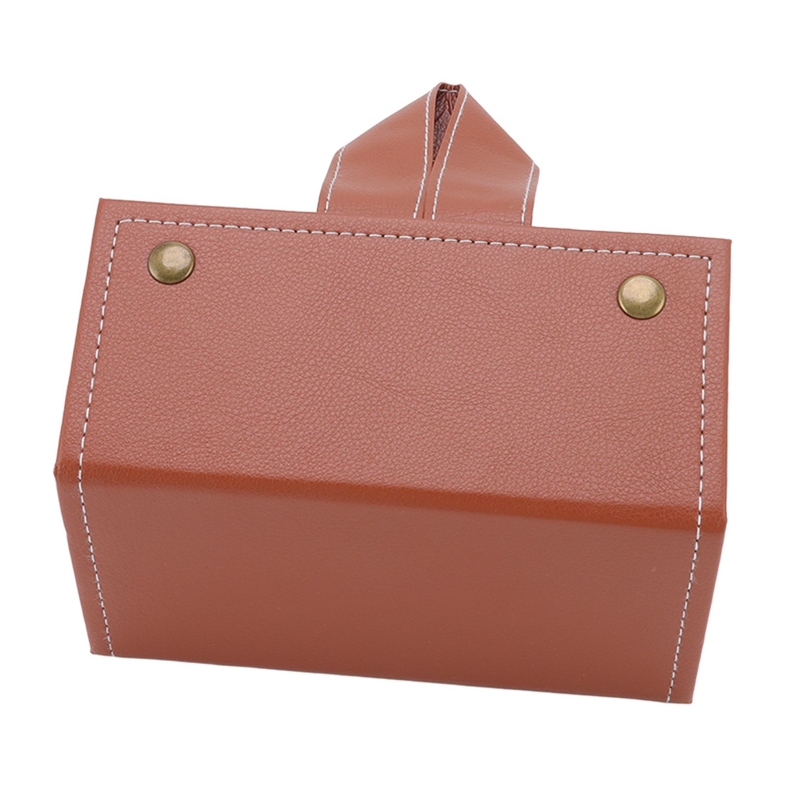 Sunglasses Organizer Case Multifunctional Multiple Slots PU Leather Travel Glasses Case Storage for Glasses Jewelry Brown - Image 5