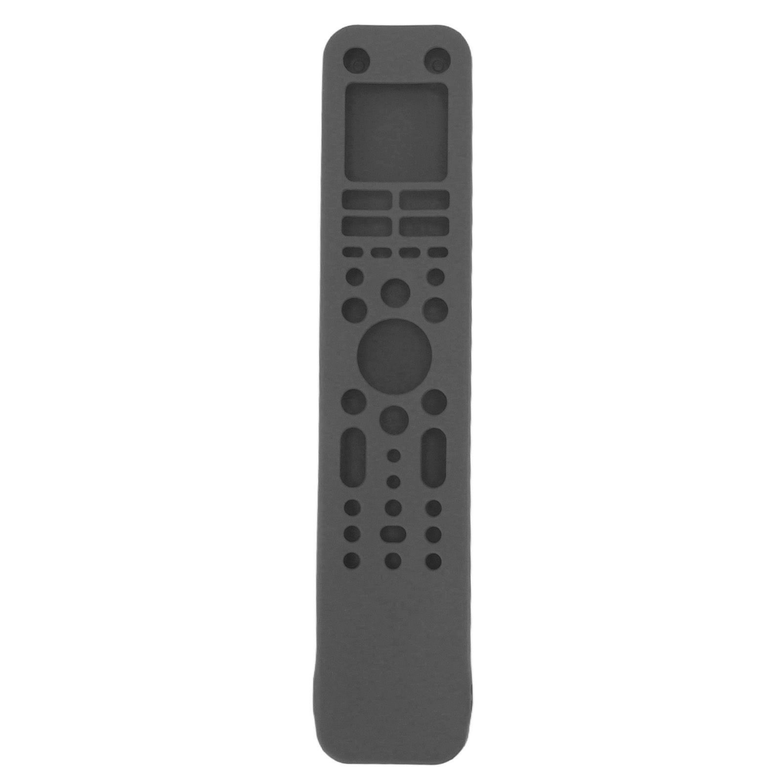 Remote Control Protective Cover Silicone Protective Case Television Accessories with Hand Strap for RMF TX520P Dark Gray - Image 2