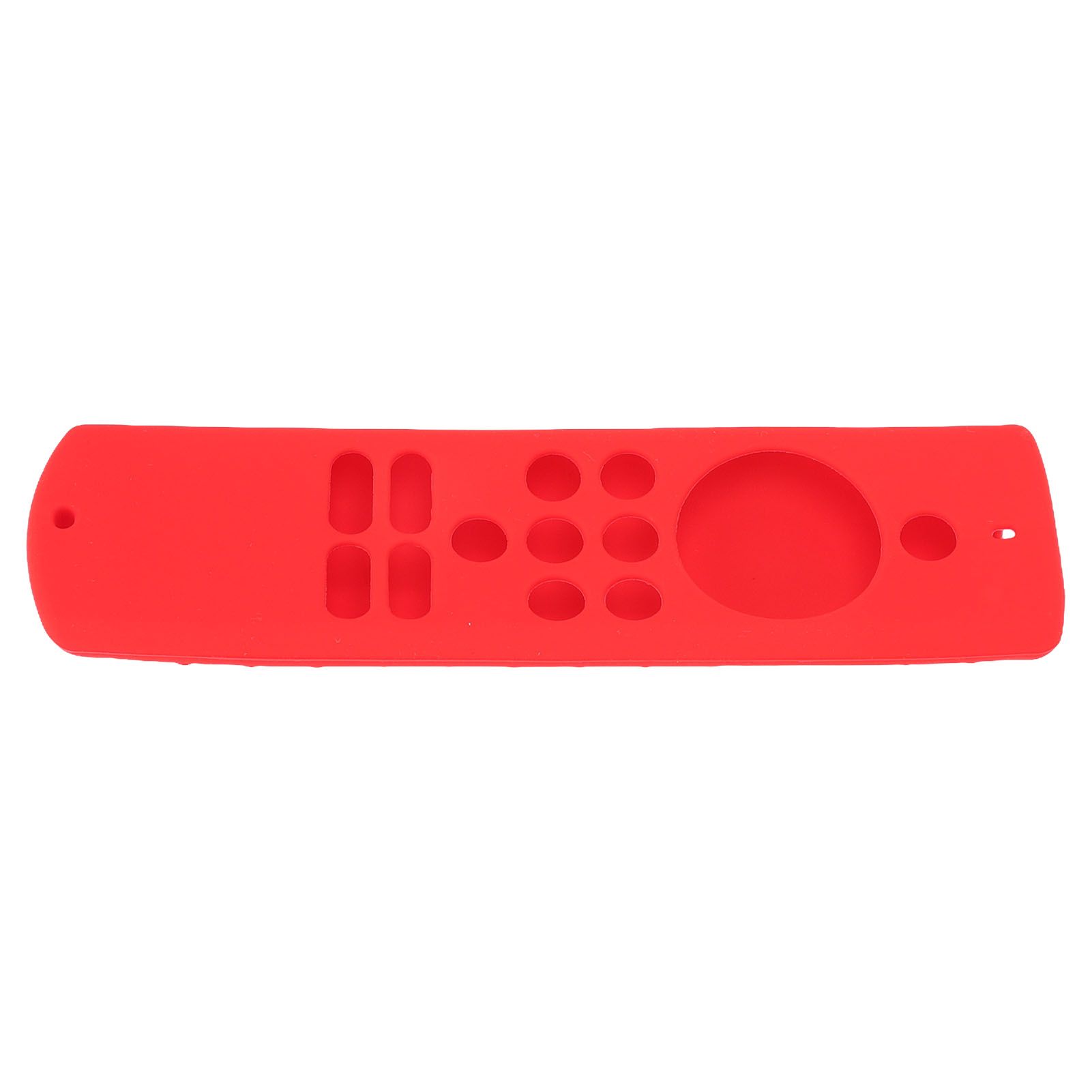 Remote Control Cover Silicone Soft Anti Slip Shockproof Protective Remote Sleeve With Lanyard for Fire TV Stick Lite Red - Image 3