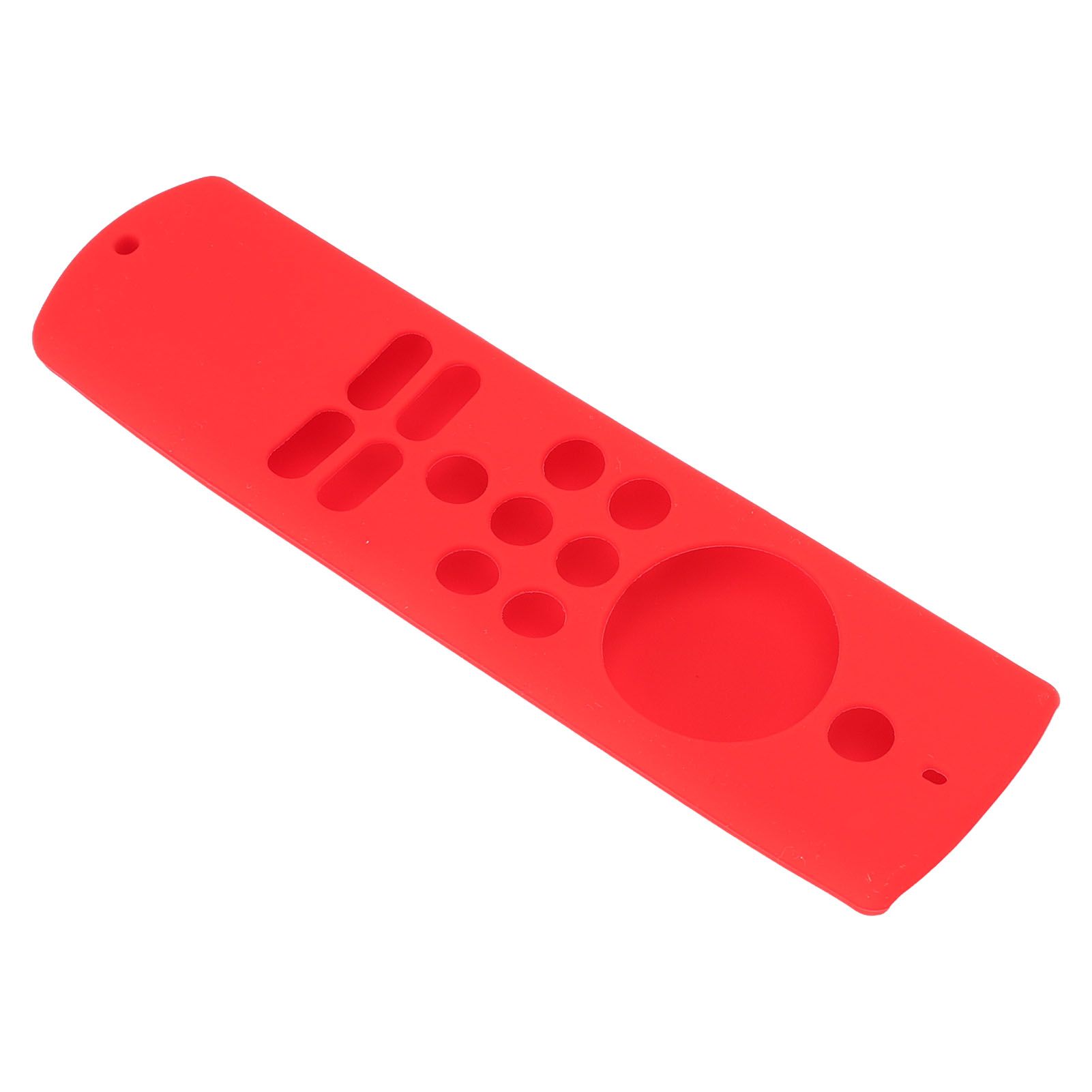 Remote Control Cover Silicone Soft Anti Slip Shockproof Protective Remote Sleeve With Lanyard for Fire TV Stick Lite Red - Image 5
