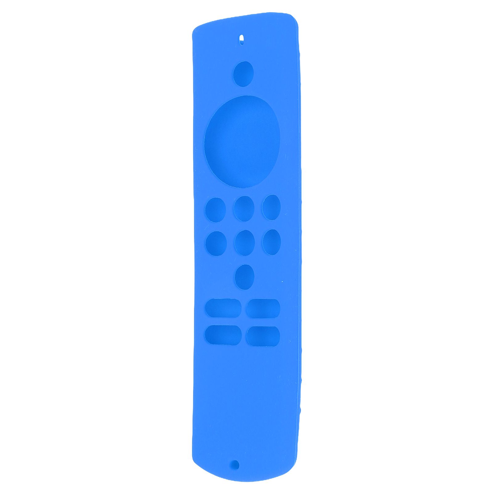 Remote Control Cover Silicone Soft Anti Slip Shockproof Protective Remote Sleeve With Lanyard for Fire TV Stick Lite Blue - Image 2