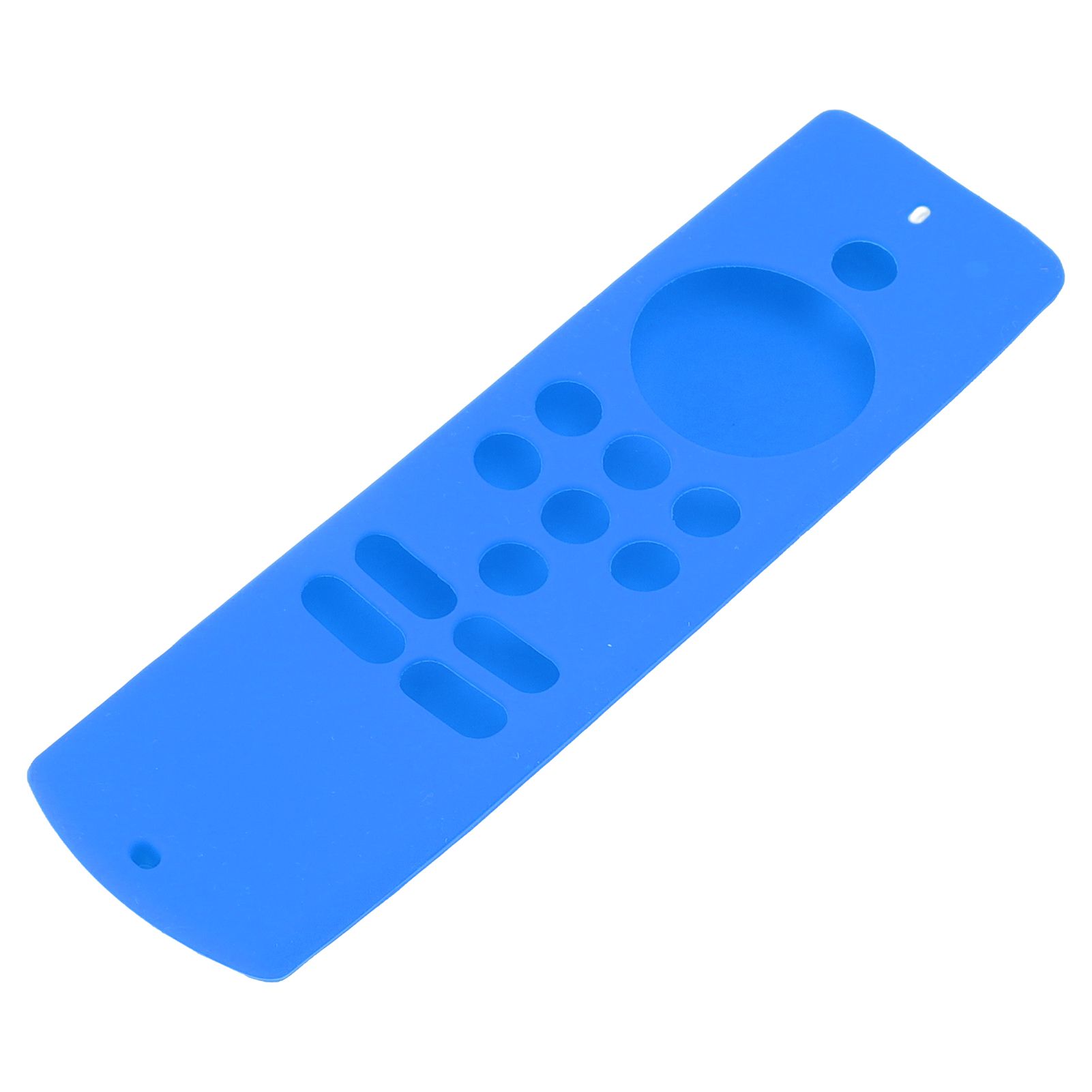 Remote Control Cover Silicone Soft Anti Slip Shockproof Protective Remote Sleeve With Lanyard for Fire TV Stick Lite Blue - Image 4