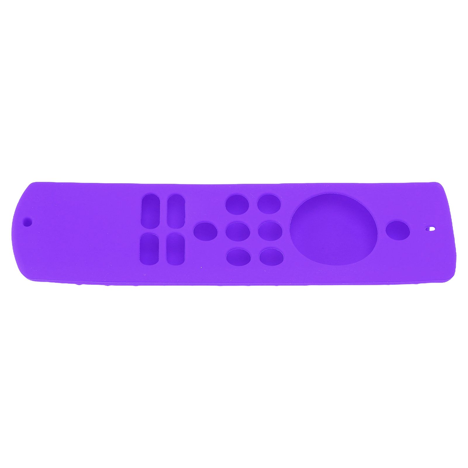 Remote Control Cover Silicone Soft Anti Slip Shockproof Protective Remote Sleeve With Lanyard for Fire TV Stick Lite Purple - Image 3