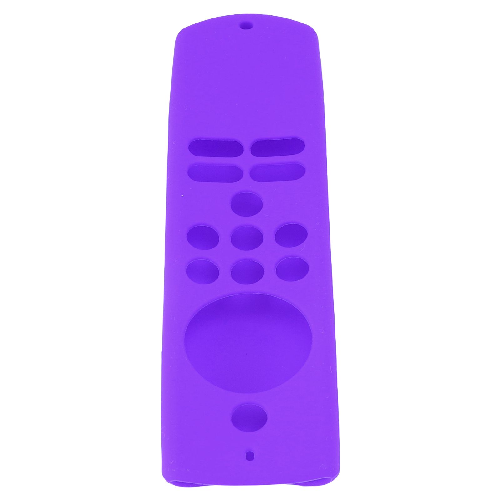 Remote Control Cover Silicone Soft Anti Slip Shockproof Protective Remote Sleeve With Lanyard for Fire TV Stick Lite Purple - Image 6