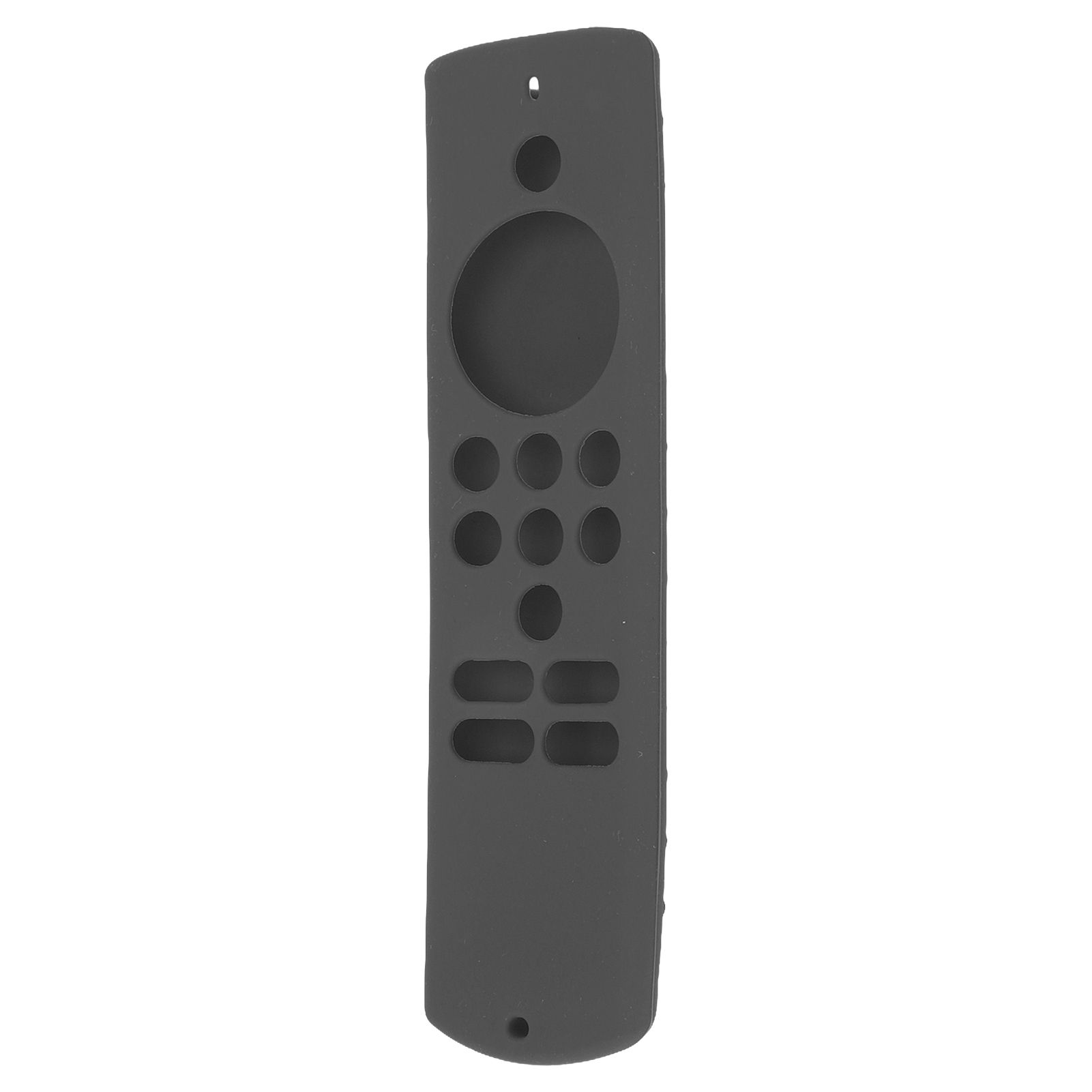 Remote Control Cover Silicone Soft Anti Slip Shockproof Protective Remote Sleeve With Lanyard for Fire TV Stick Lite Dark Grey - Image 2