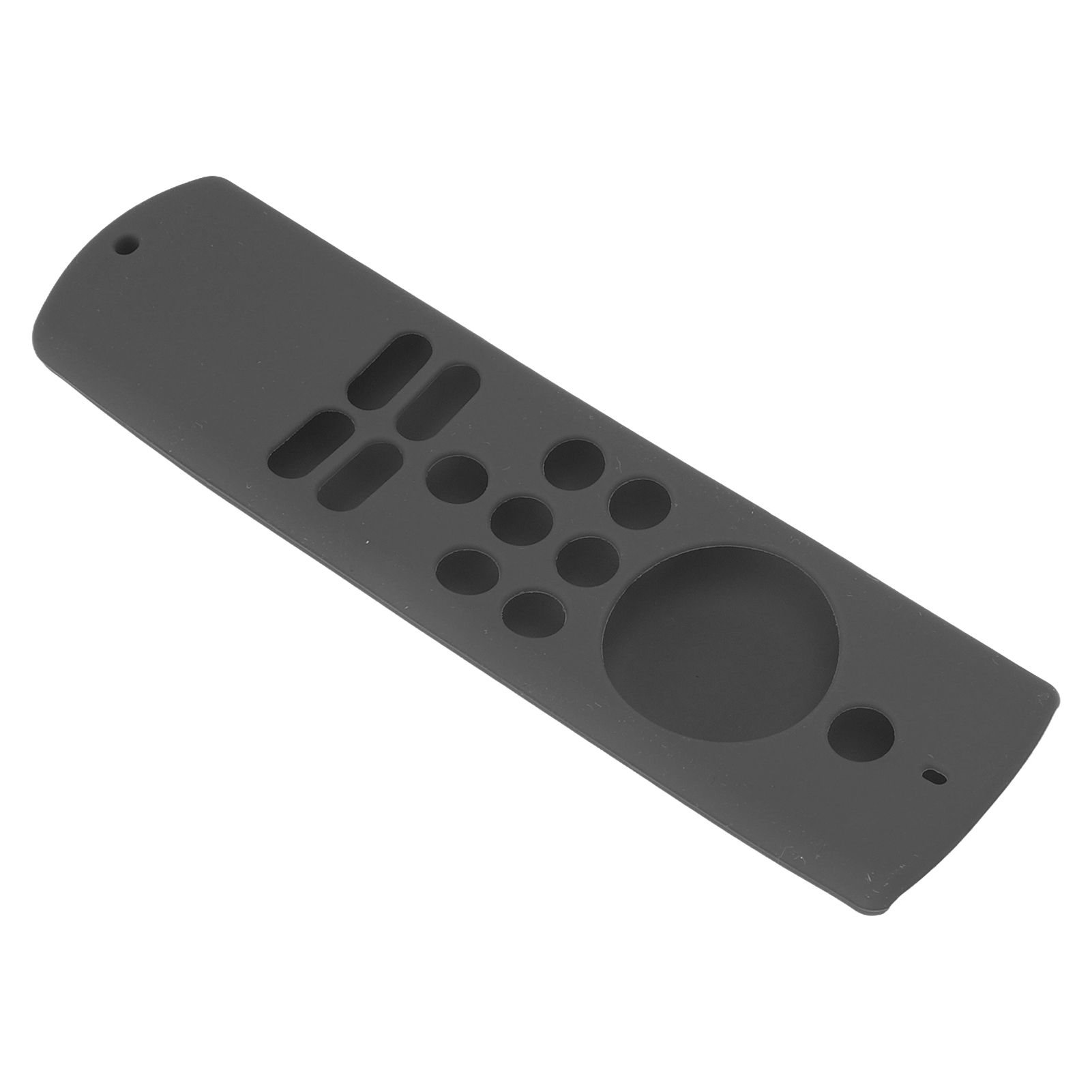 Remote Control Cover Silicone Soft Anti Slip Shockproof Protective Remote Sleeve With Lanyard for Fire TV Stick Lite Dark Grey - Image 5