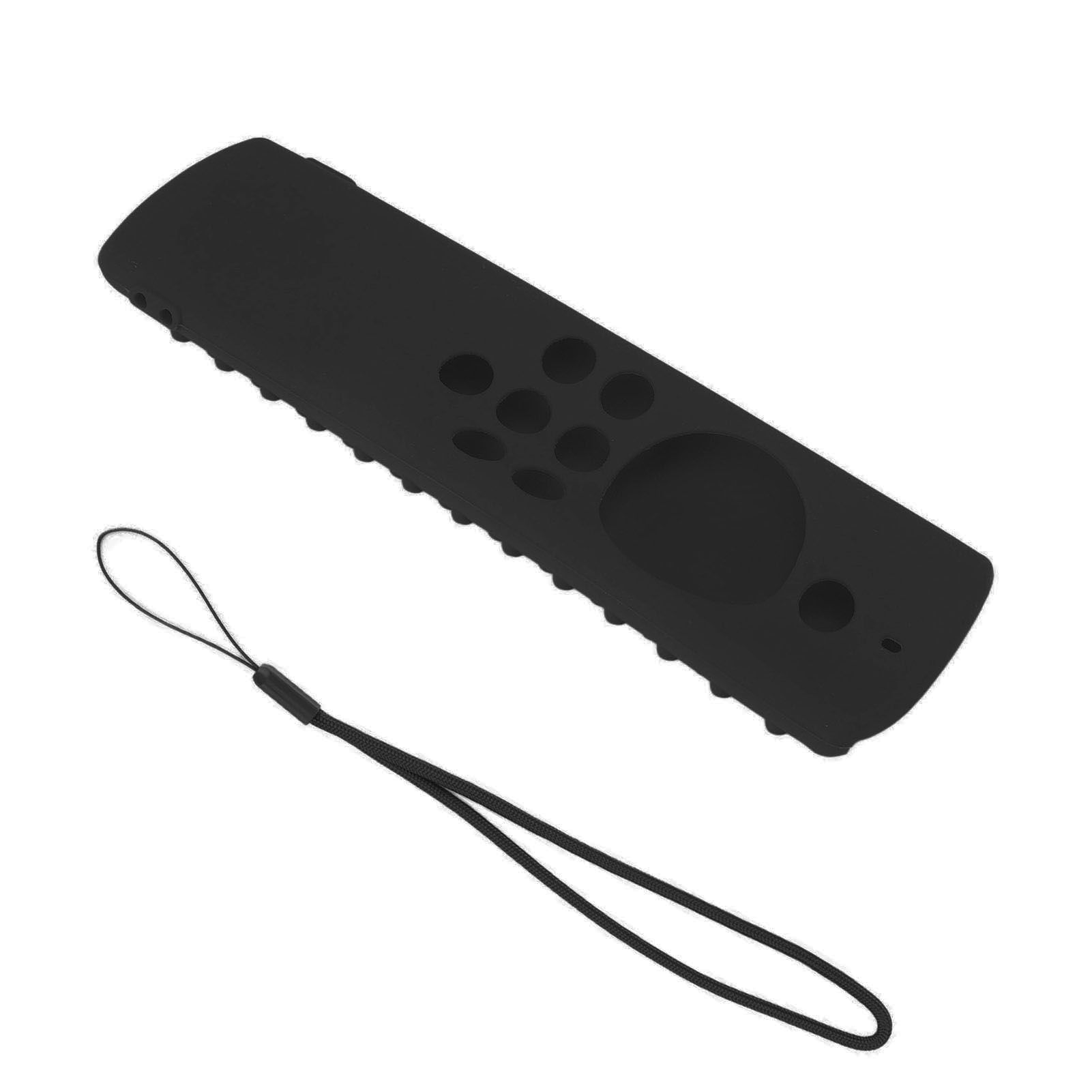 Silicone Remote Protective Cover Washable Remote Control Case Shockproof Remote Protector for Fire TV Stick Lite Black - Image 4