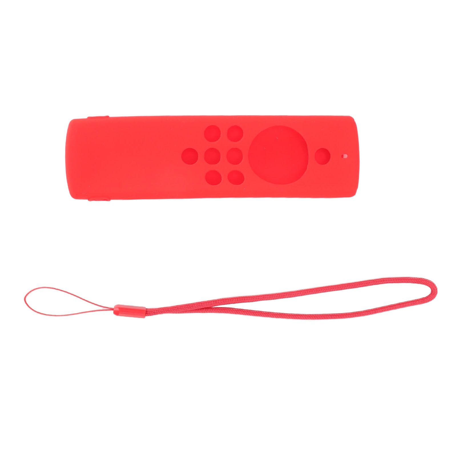 Silicone Remote Protective Cover Washable Remote Control Case Shockproof Remote Protector for Fire TV Stick Lite Red - Image 2