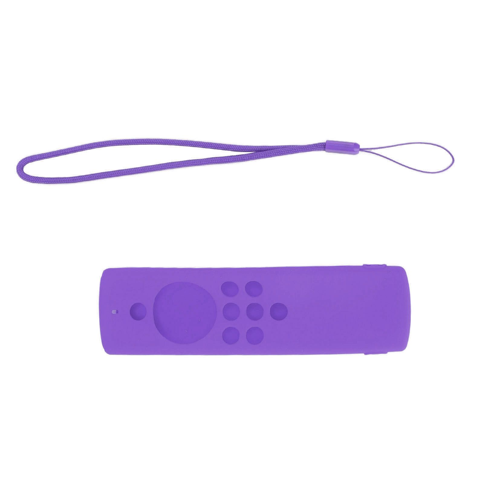 Silicone Remote Protective Cover Washable Remote Control Case Shockproof Remote Protector for Fire TV Stick Lite Purple - Image 3