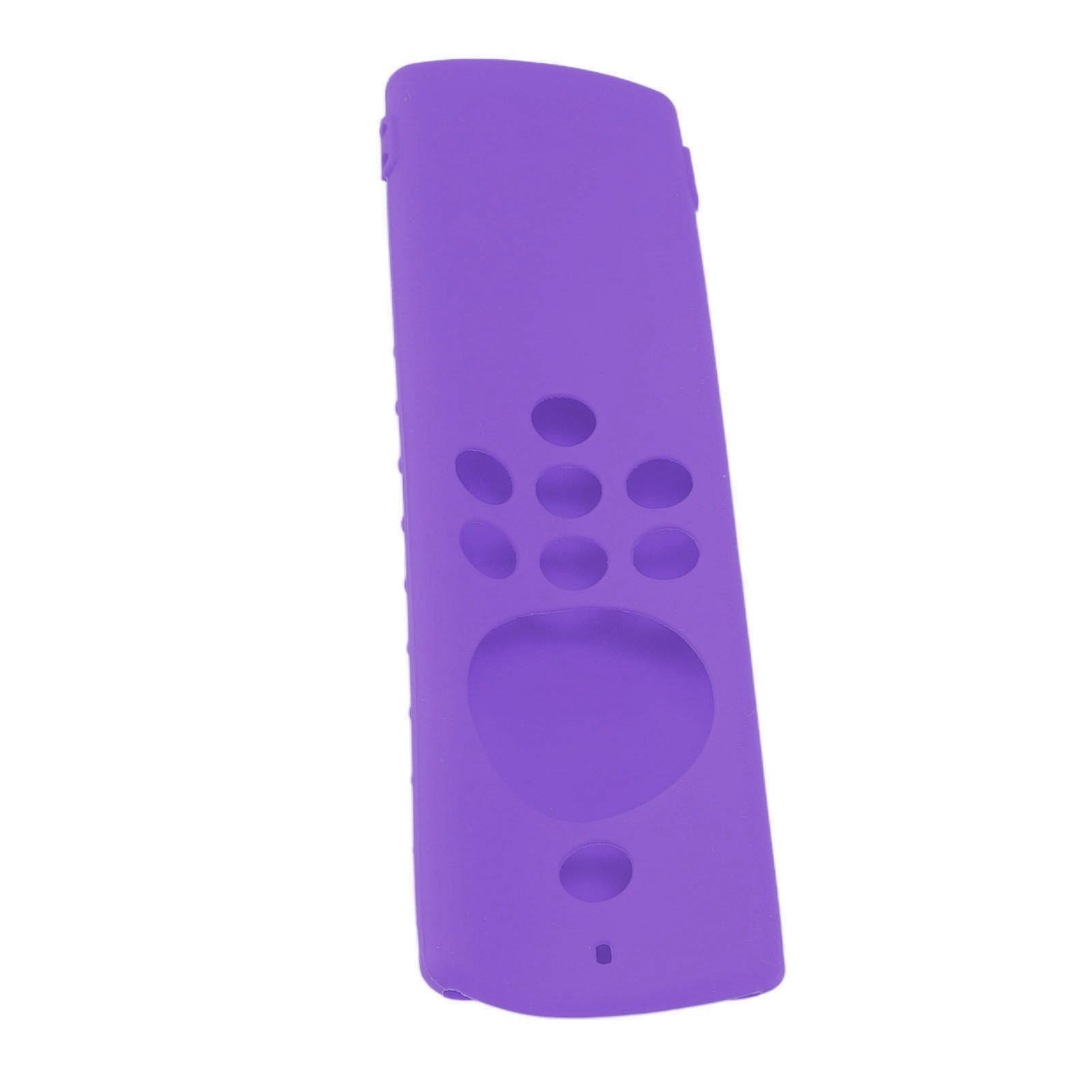 Silicone Remote Protective Cover Washable Remote Control Case Shockproof Remote Protector for Fire TV Stick Lite Purple - Image 6
