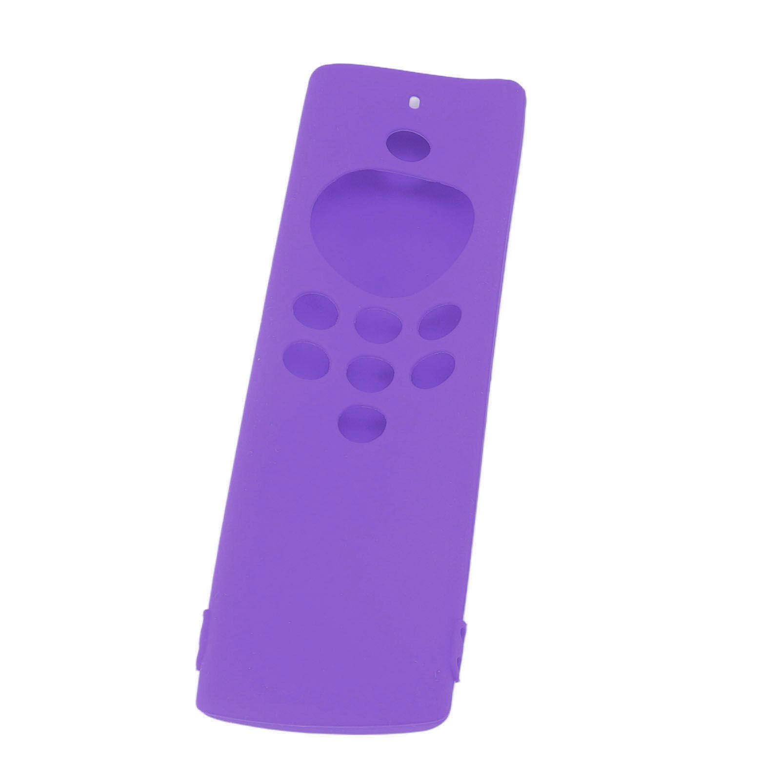 Silicone Remote Protective Cover Washable Remote Control Case Shockproof Remote Protector for Fire TV Stick Lite Purple - Image 7