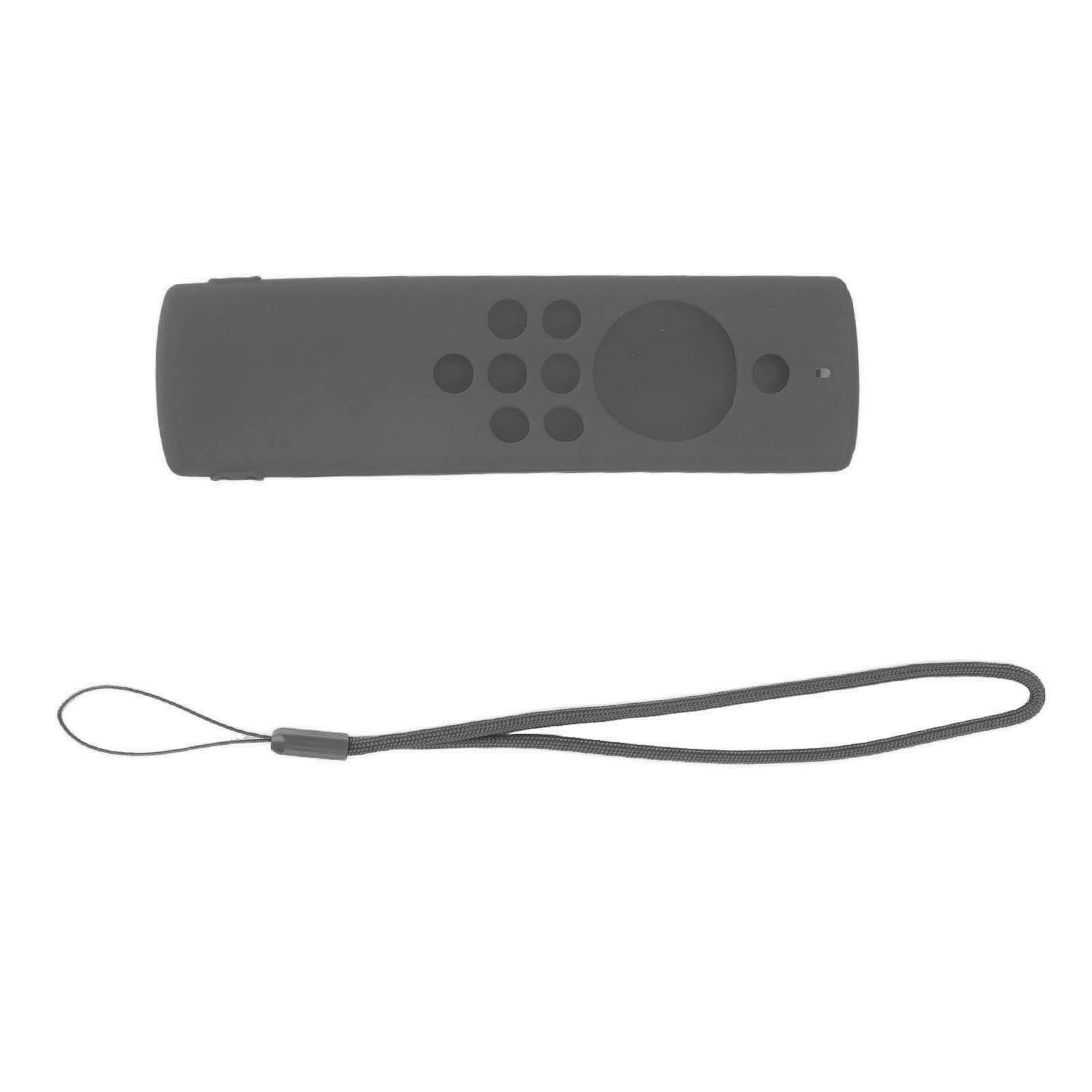 Silicone Remote Protective Cover Washable Remote Control Case Shockproof Remote Protector for Fire TV Stick Lite Dark Grey - Image 2