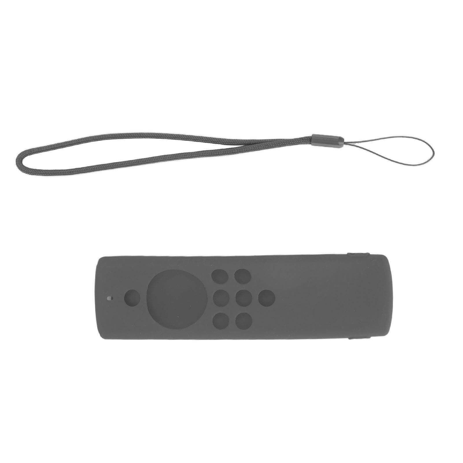 Silicone Remote Protective Cover Washable Remote Control Case Shockproof Remote Protector for Fire TV Stick Lite Dark Grey - Image 3