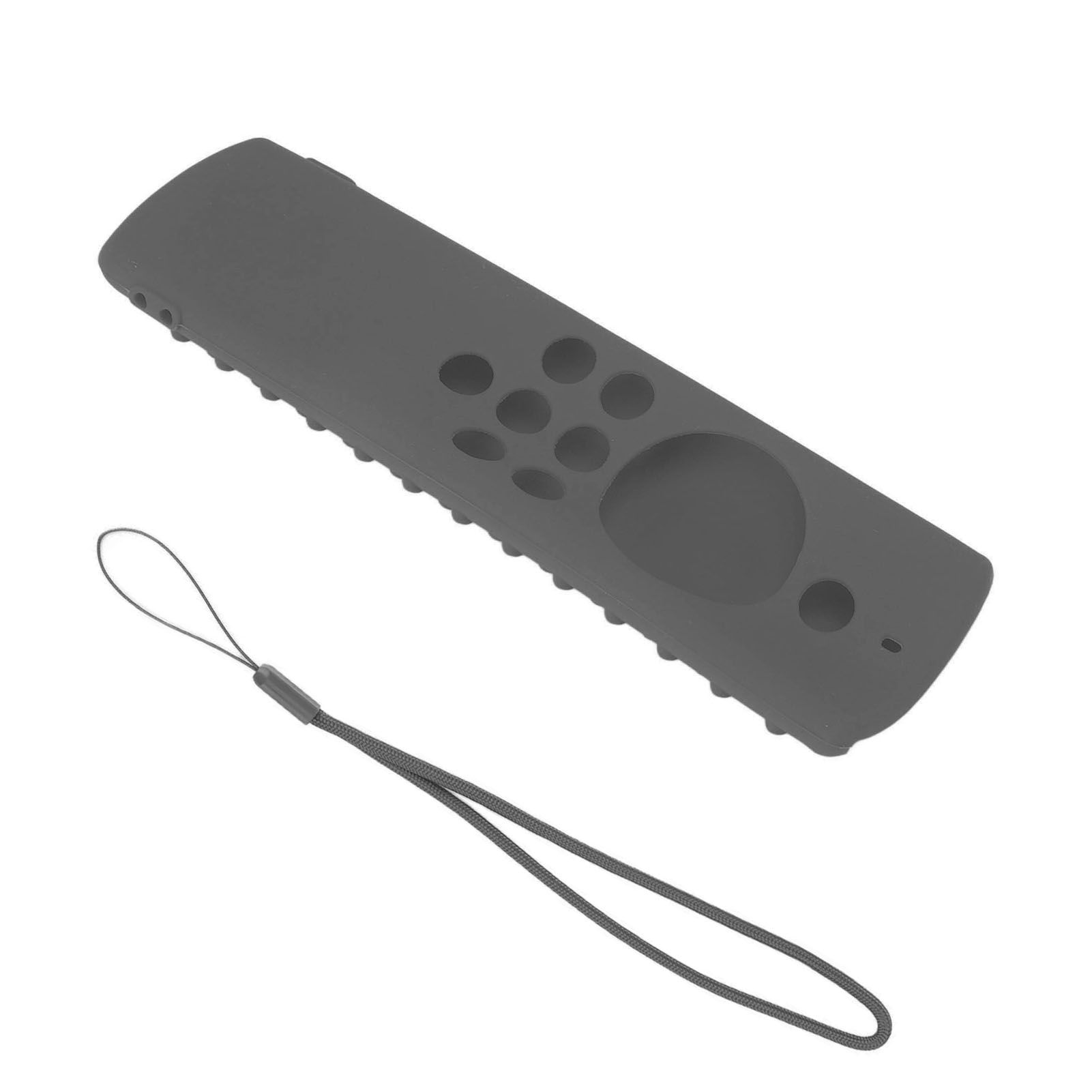 Silicone Remote Protective Cover Washable Remote Control Case Shockproof Remote Protector for Fire TV Stick Lite Dark Grey - Image 4
