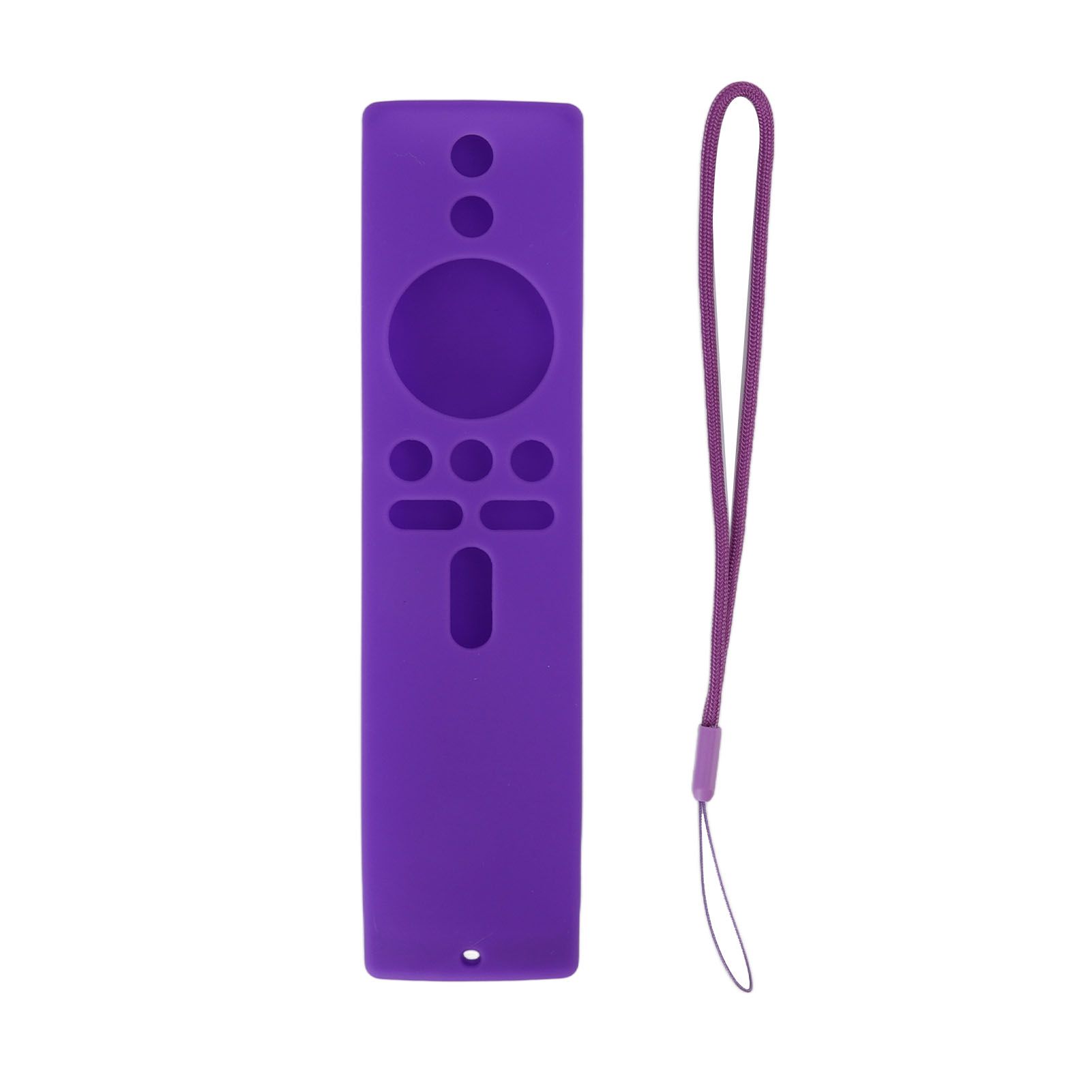Anti Slip Remote Control Protective Cover Silicone Case for Xiaomi Mi Box S for Xiaomi Mi TV Stick Purple - Image 1