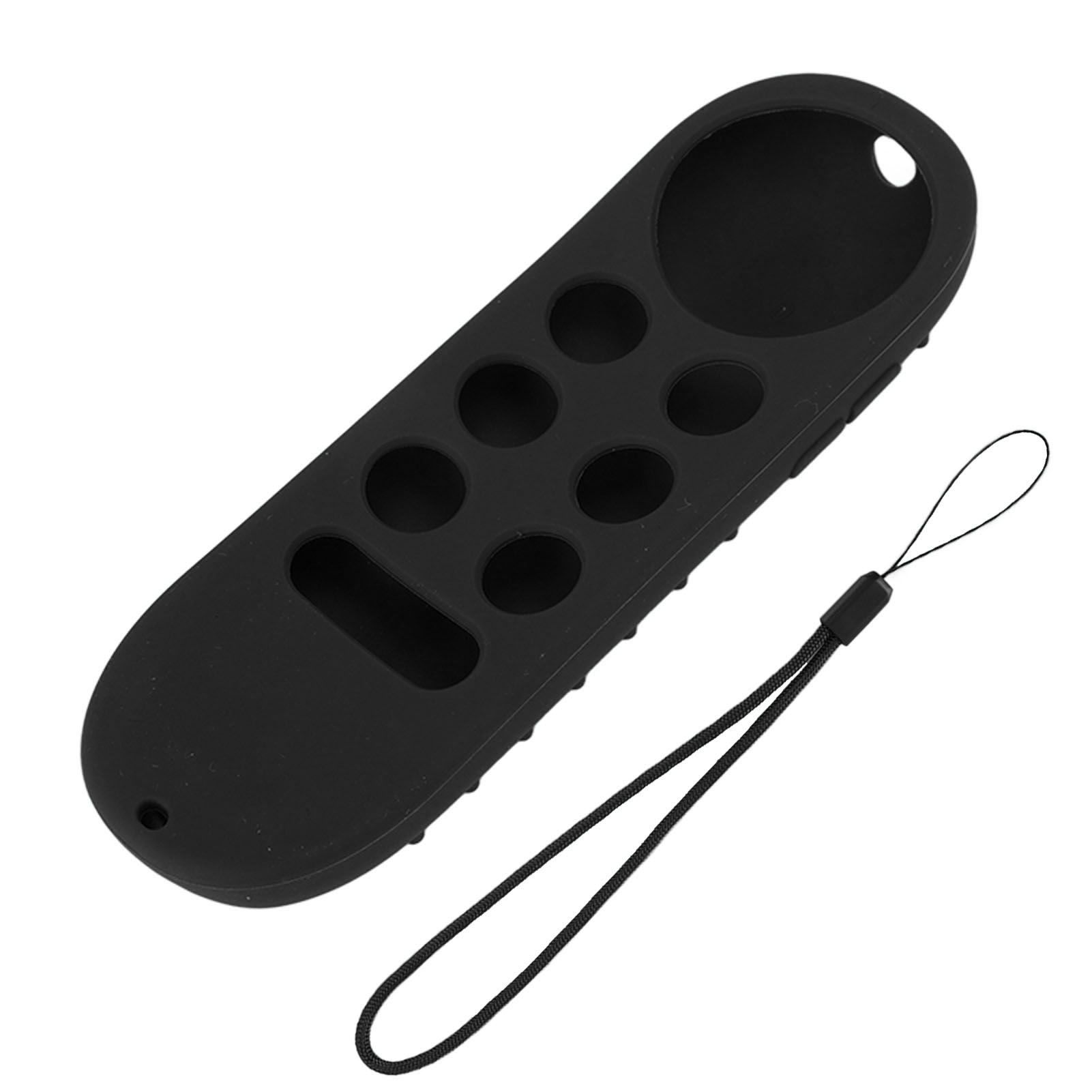Remote Control Protective Cover Silicone Case for Chromecast with Google TV Remote Controller Black - Image 1