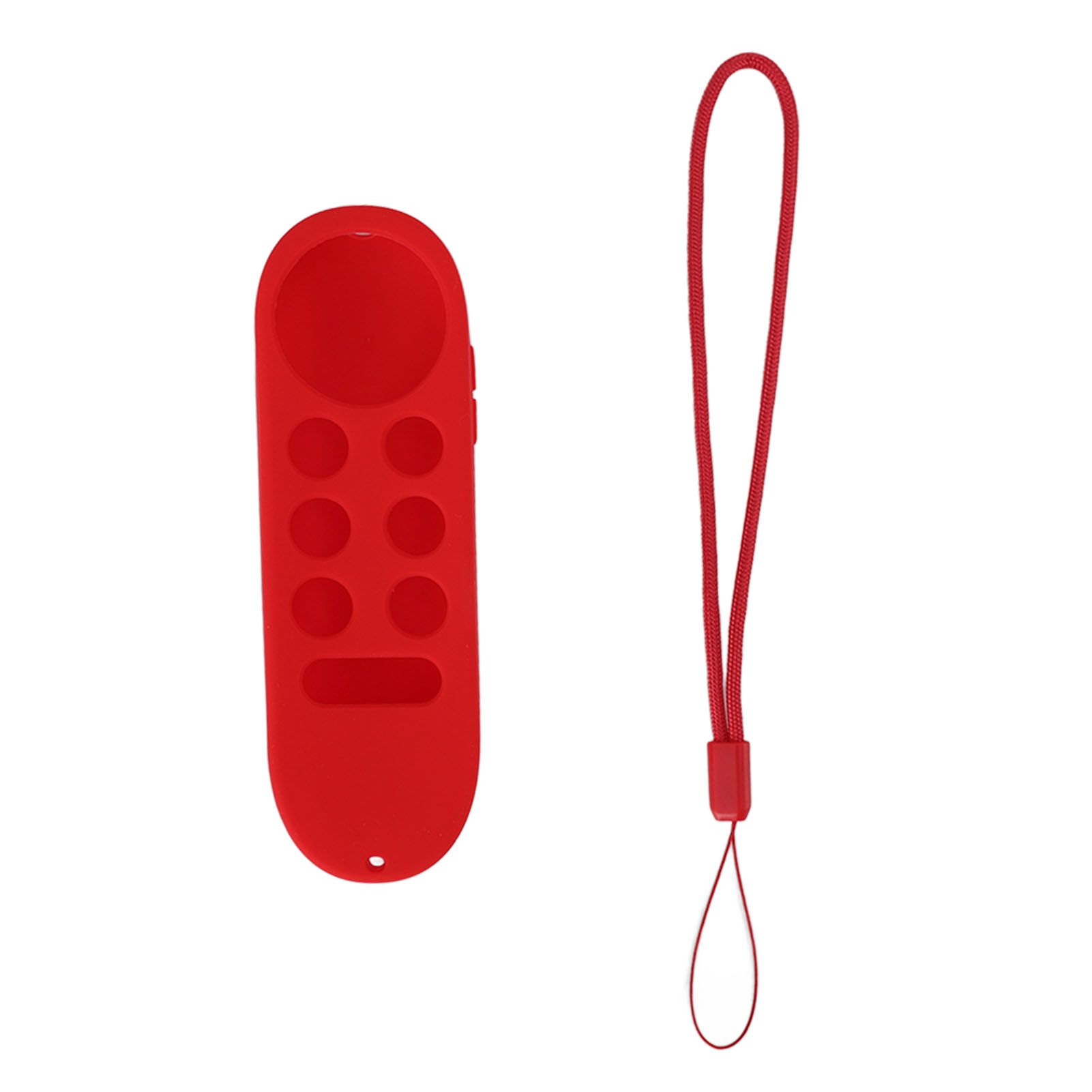 Remote Control Protective Cover Silicone Case for Chromecast with Google TV Remote Controller Red - Image 2