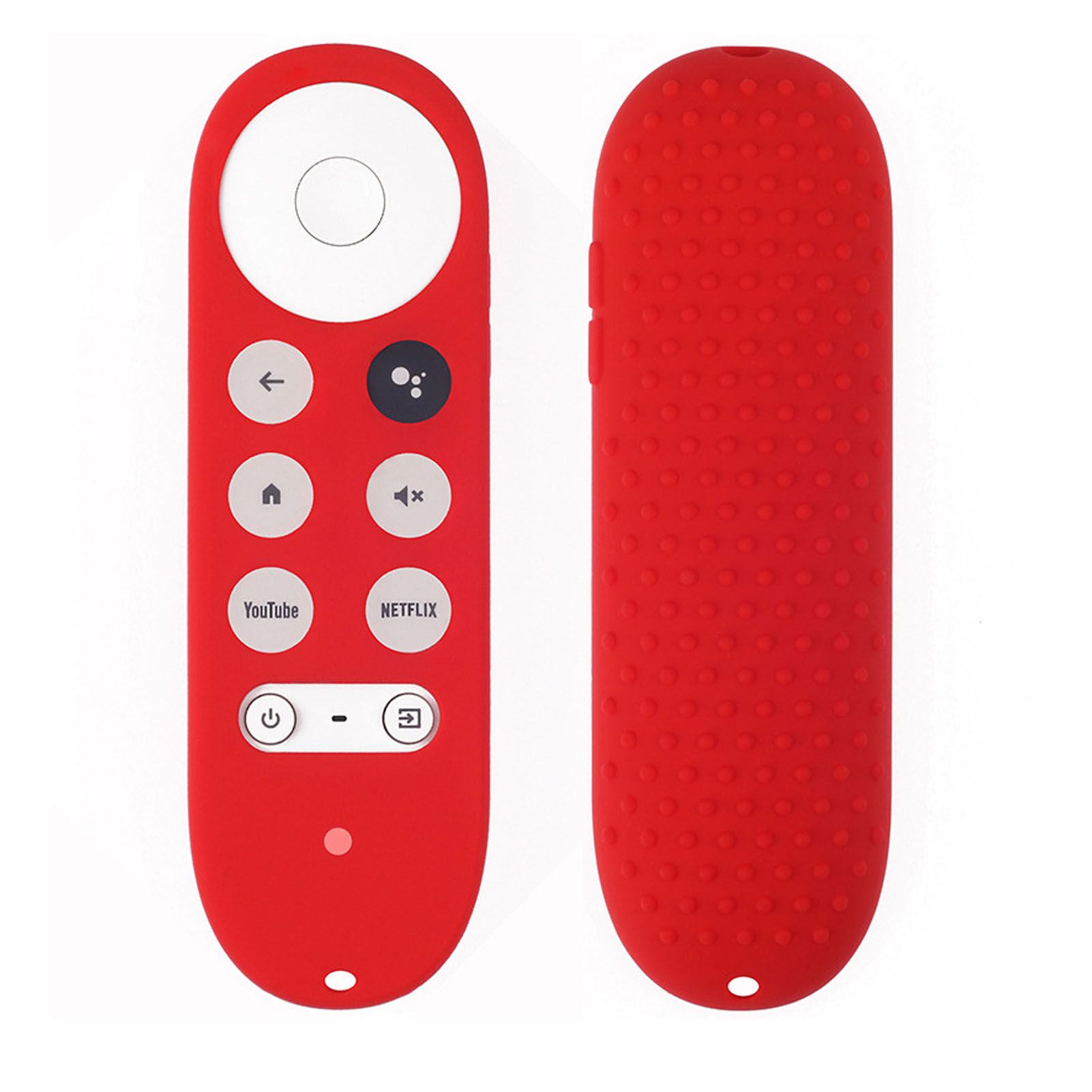 Remote Control Protective Cover Silicone Case for Chromecast with Google TV Remote Controller Red - Image 8