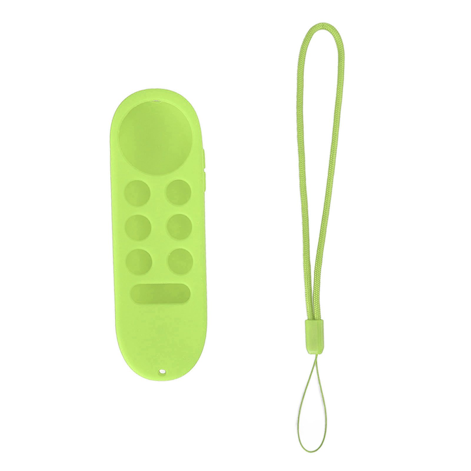 Remote Control Protective Cover Silicone Case for Chromecast with Google TV Remote Controller Fluorescent Green - Image 7