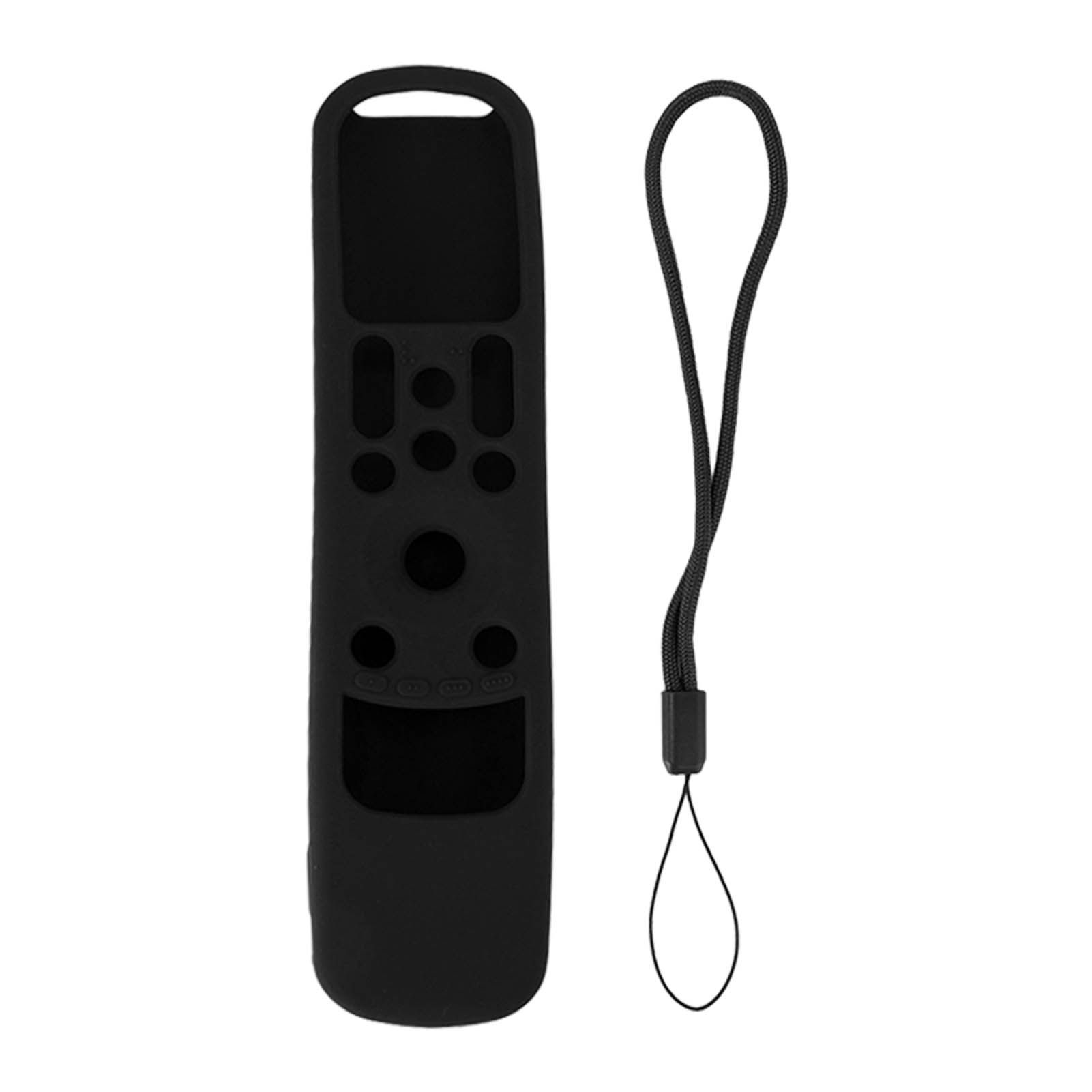 Silicone Remote Protective Cover Shockproof Protective Cover for MR21GA MR 21GC Remote Control Black - Image 1